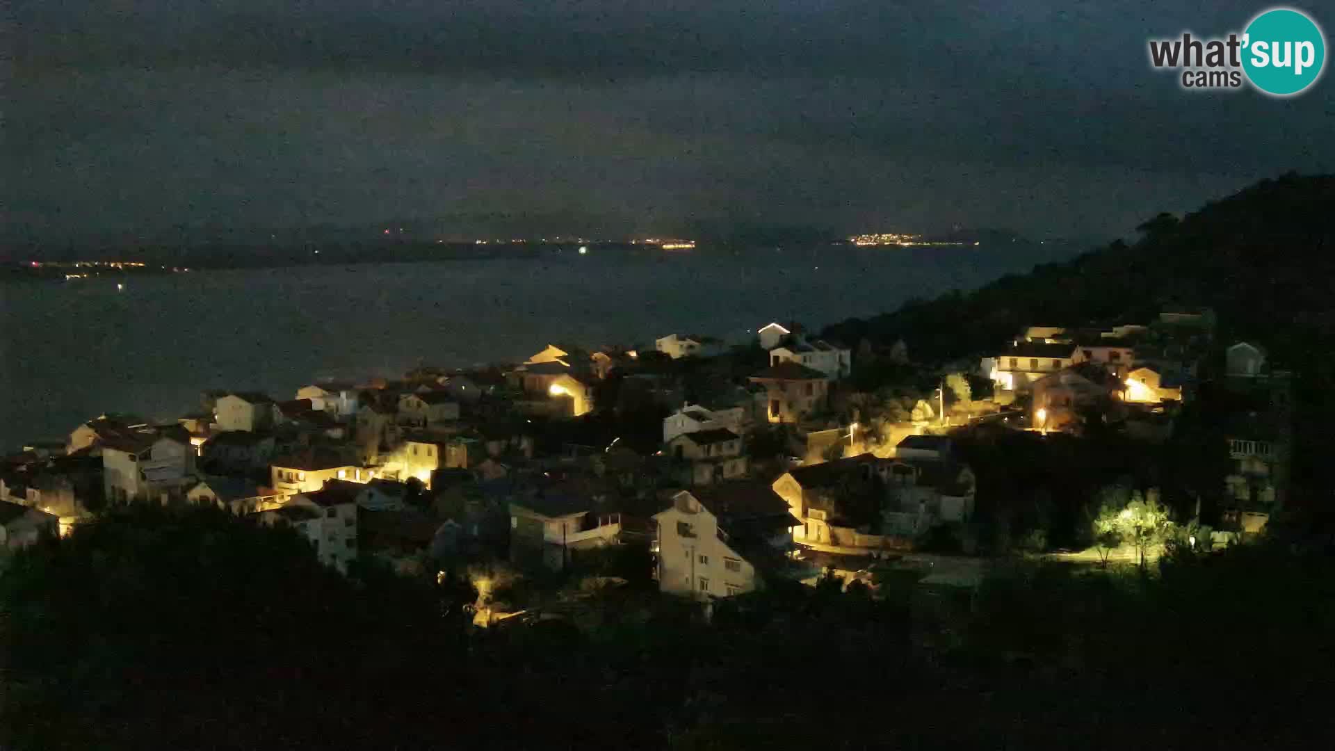 Tkon – Kalvarija – pogled na Pašmanski kanal