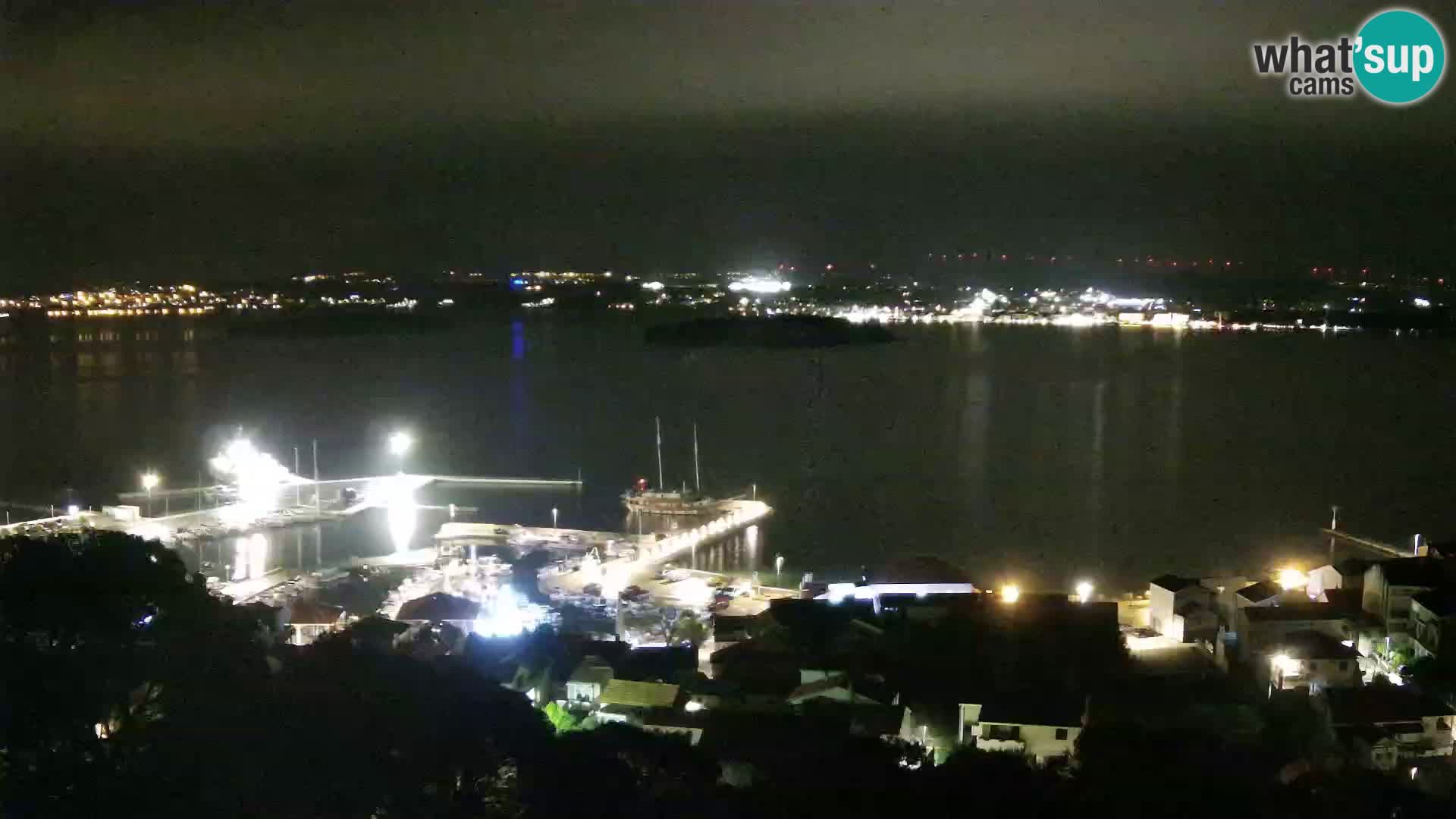 Tkon – Kalvaria – panorama del canale di Pašman