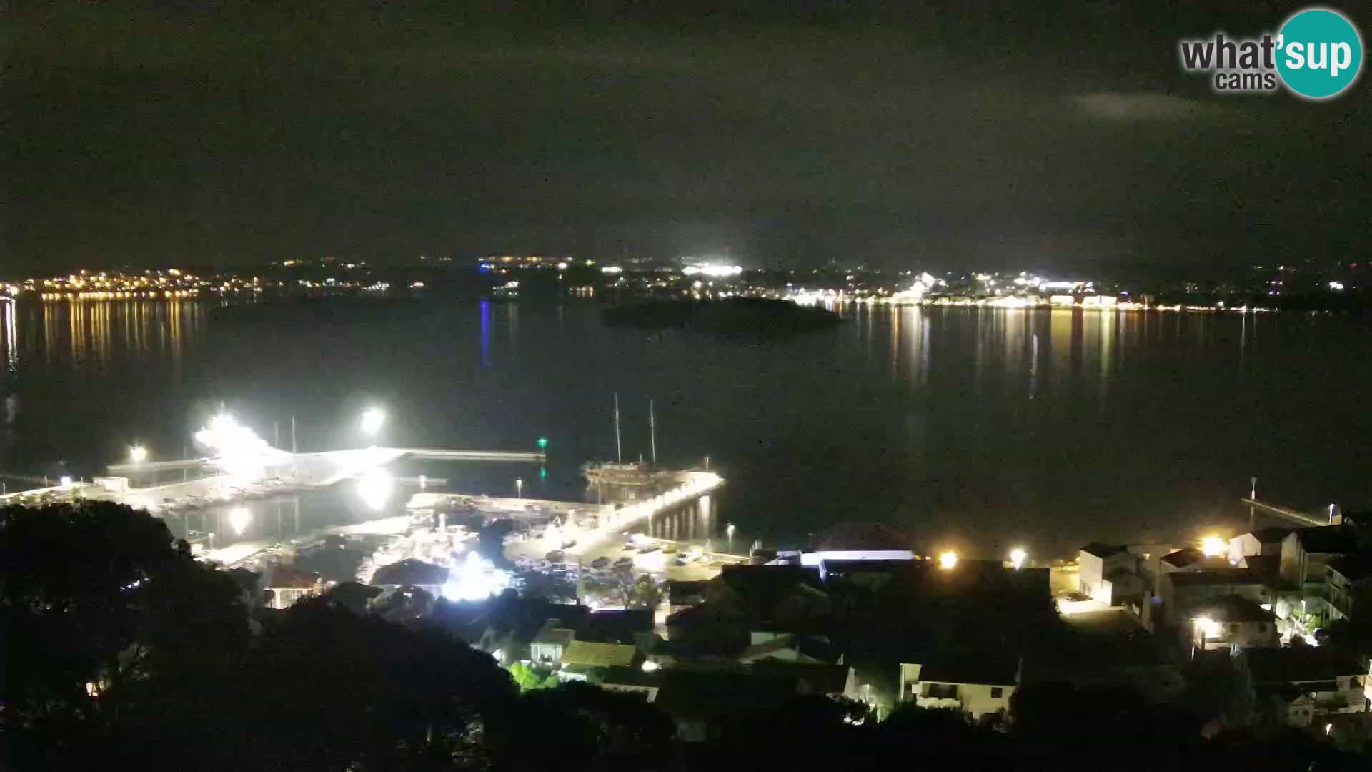 Tkon – Kalvarija – pogled na Pašmanski kanal