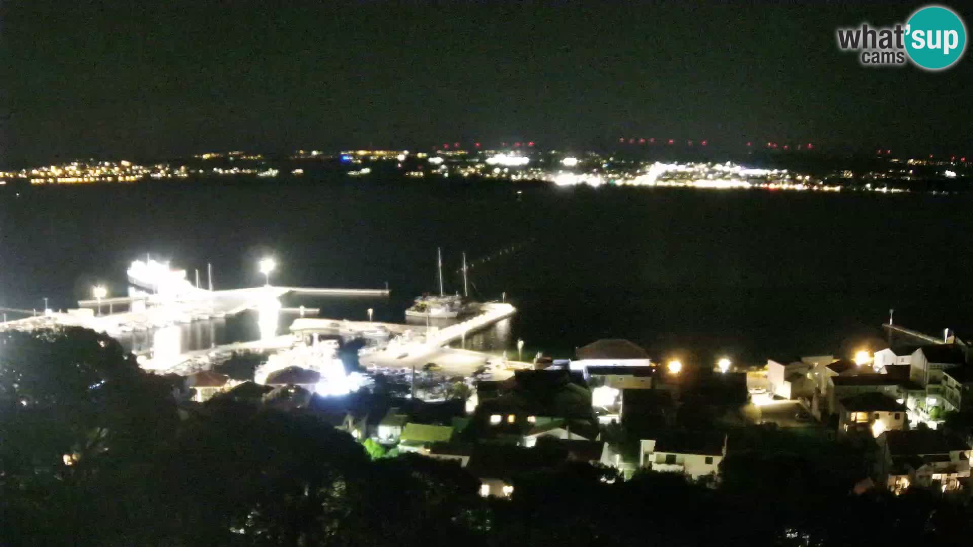 Tkon – Kalvarija – pogled na Pašmanski kanal