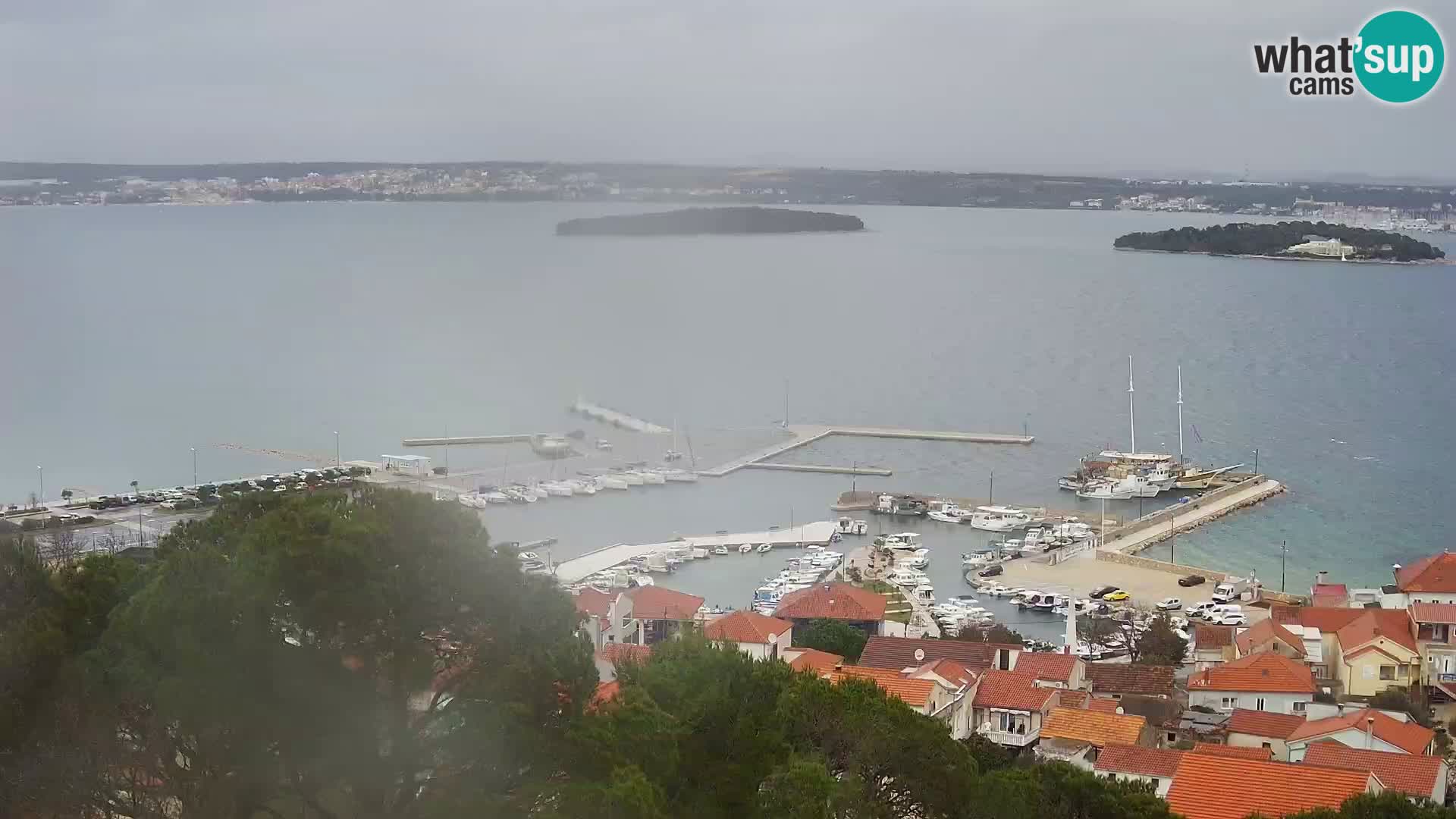 Tkon – Kalvaria – view of Pašman channel