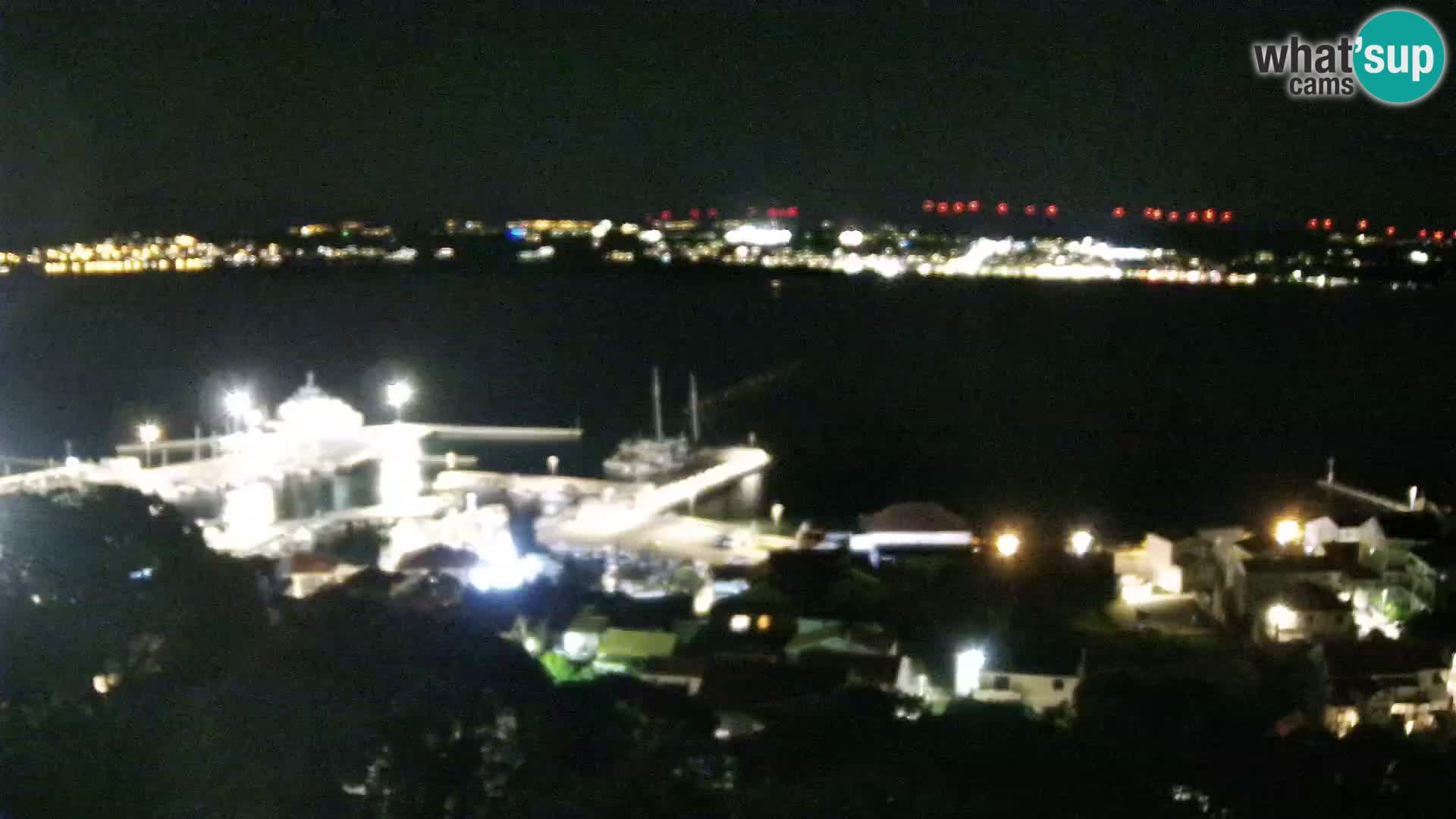 Tkon – Kalvarija – pogled na Pašmanski kanal