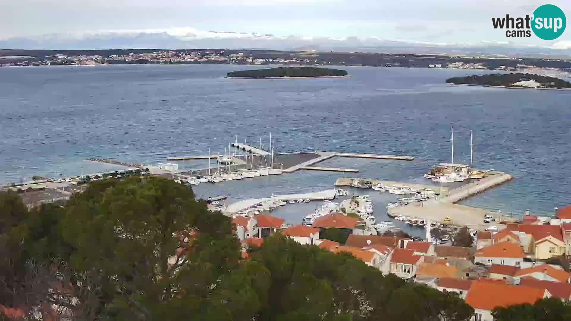 Tkon – Kalvaria – view of Pašman channel