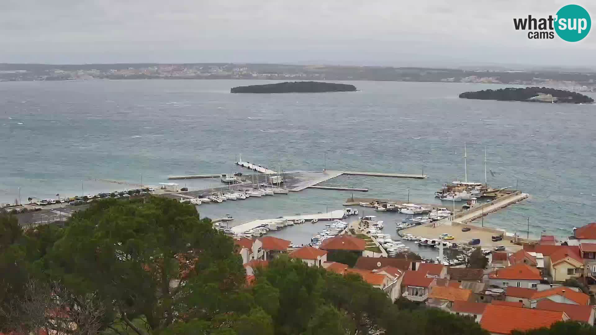 Tkon – Kalvaria – vista del canal de Pašman