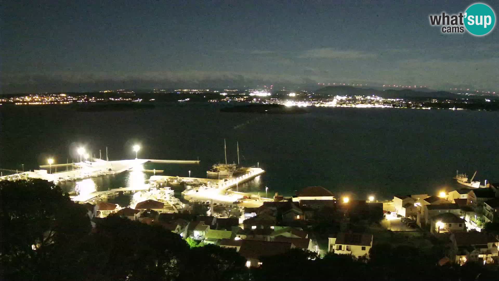 Tkon – Kalvaria – Blick auf Pašman Kanal