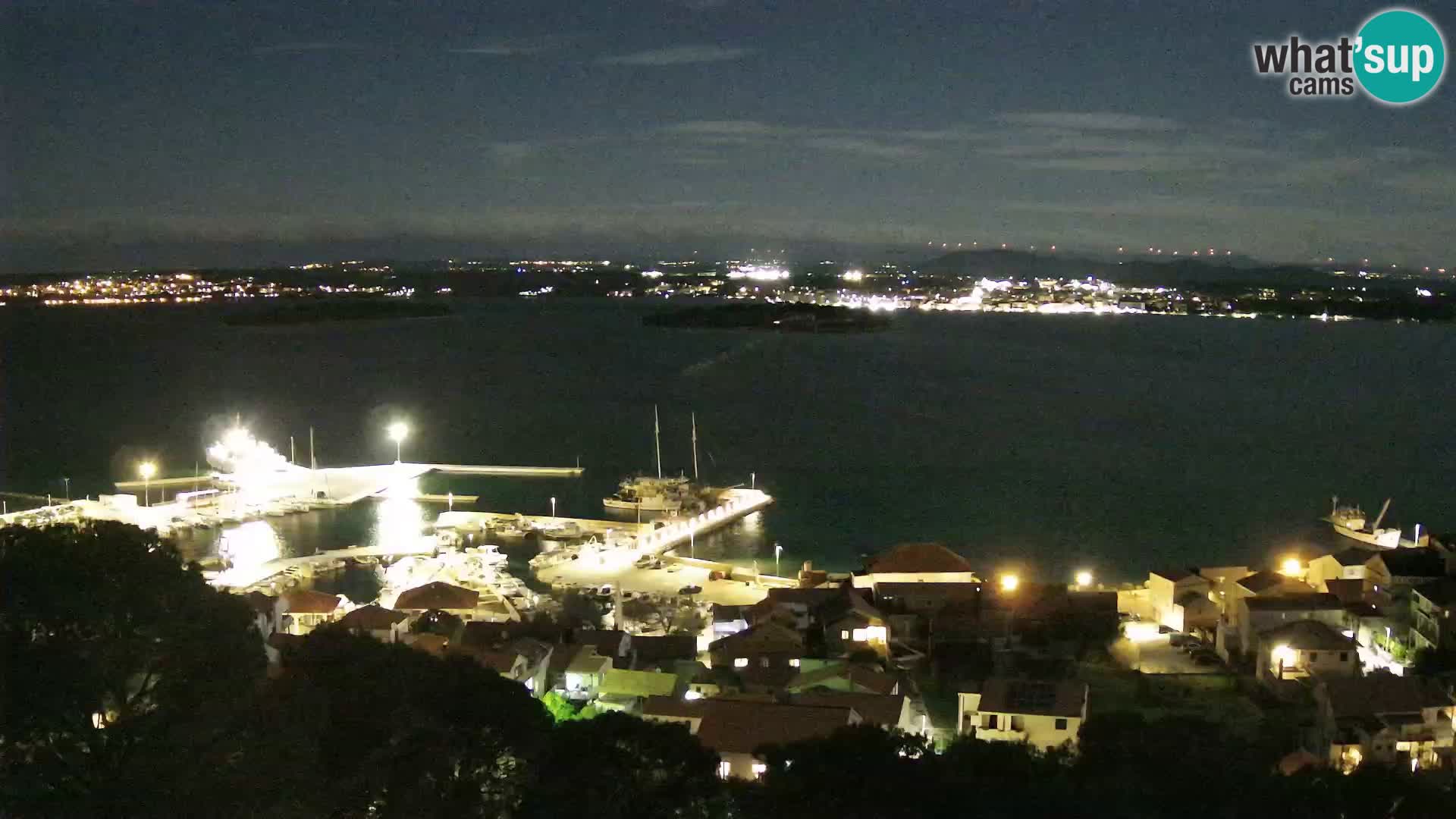 Tkon – Kalvaria – panorama del canale di Pašman