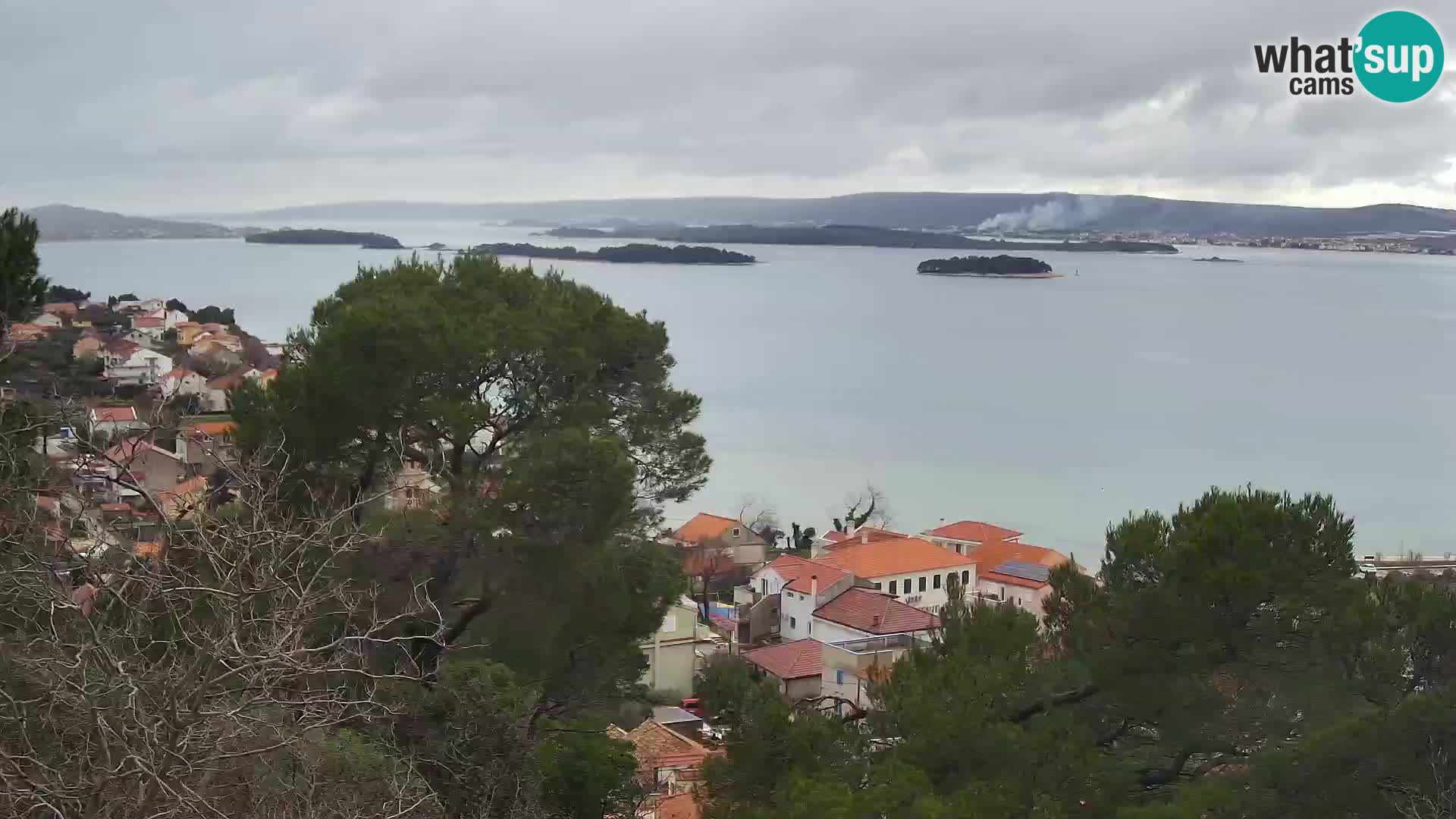Tkon – Kalvaria – panorama del canale di Pašman