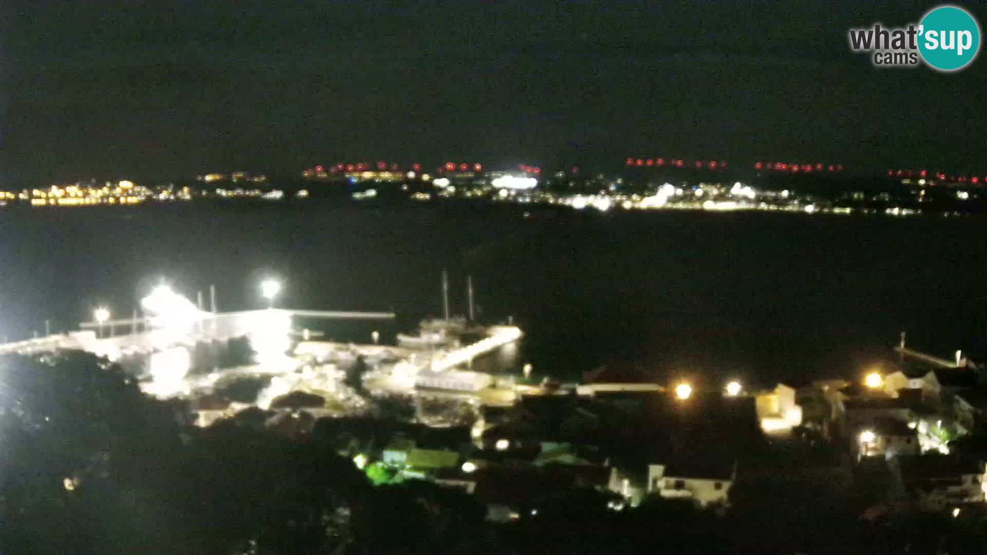 Tkon – Kalvaria – Blick auf Pašman Kanal