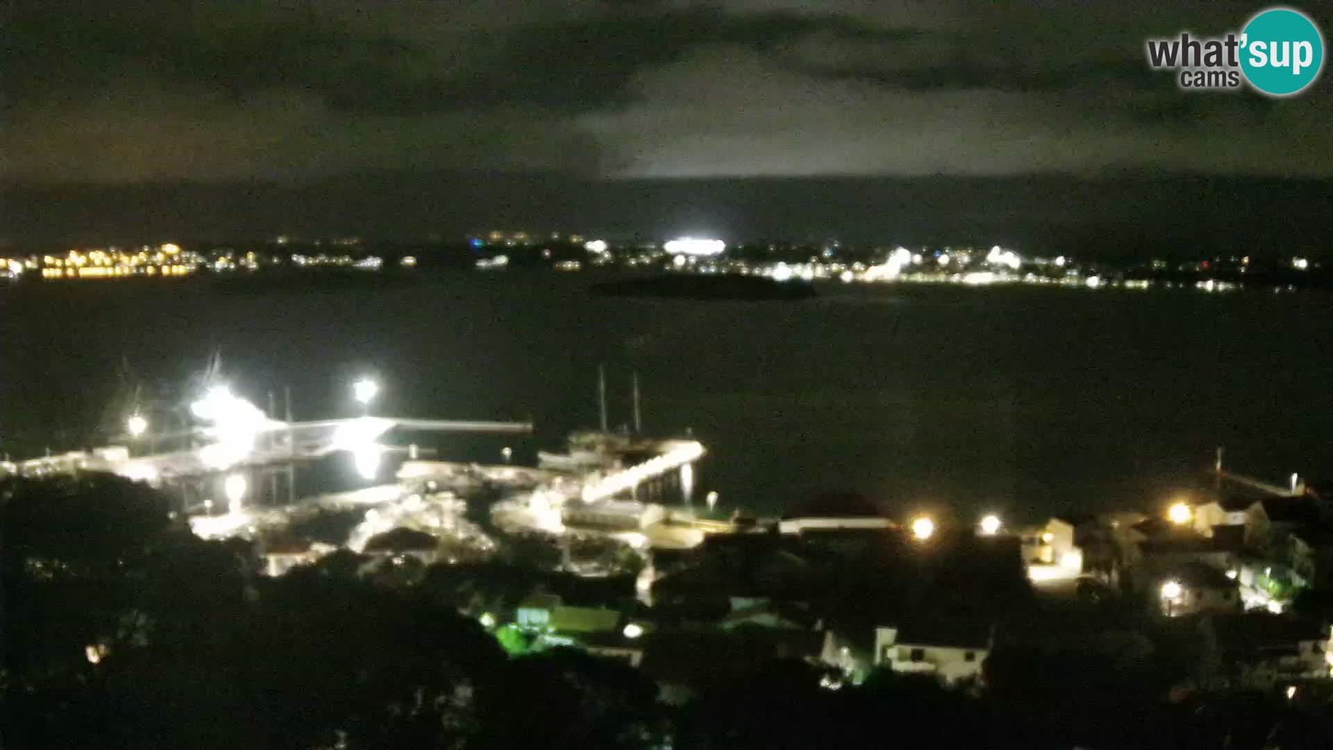 Tkon – Kalvaria – Blick auf Pašman Kanal