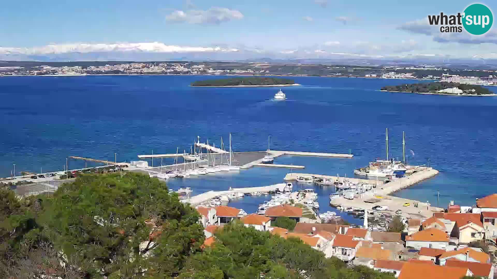 Tkon – Kalvaria – panorama del canale di Pašman