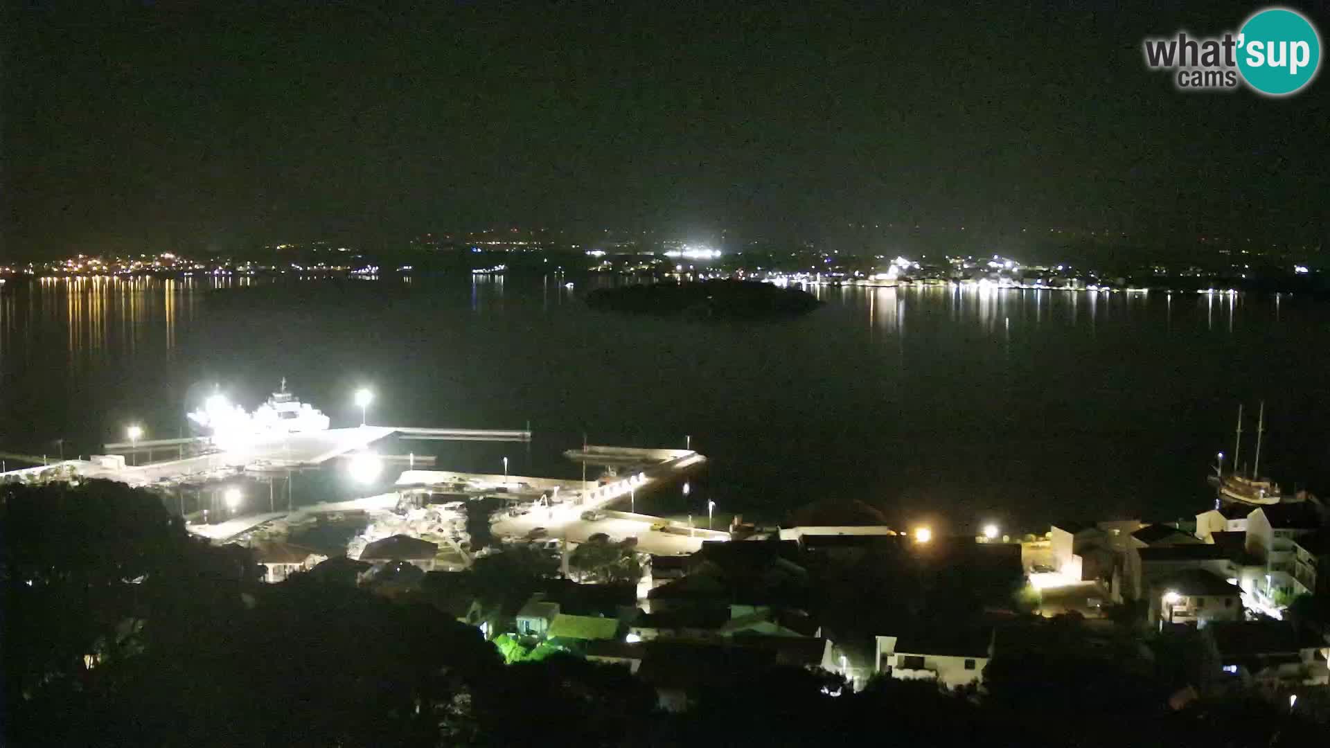 Tkon – Kalvaria – panorama del canale di Pašman