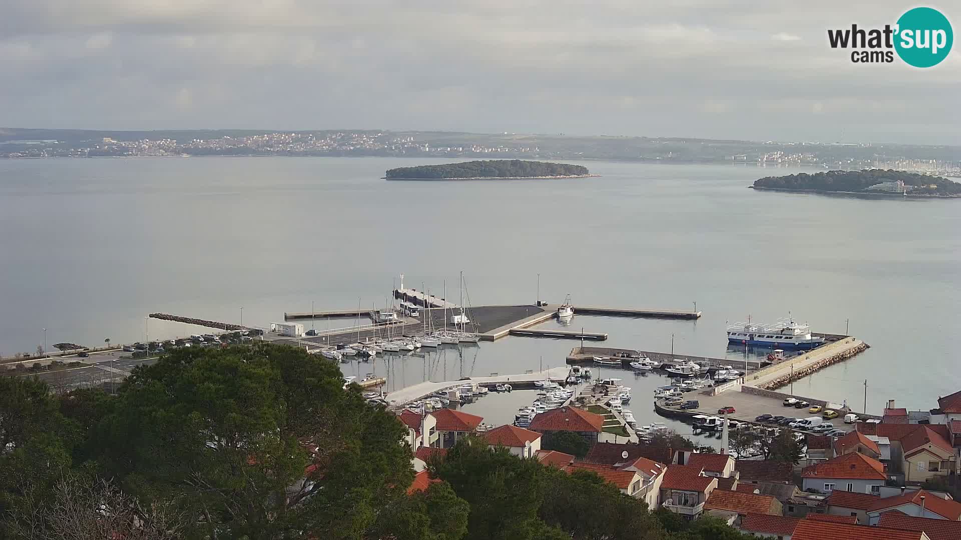 Tkon – Kalvaria – view of Pašman channel