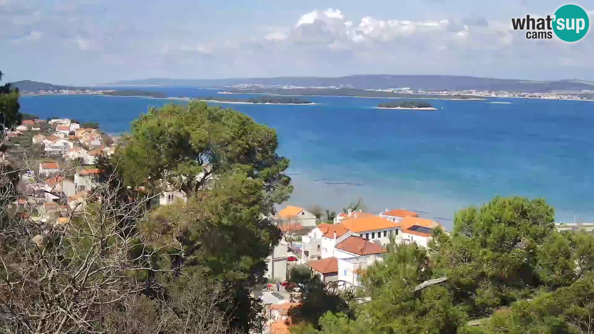 Tkon – Kalvaria – Blick auf Pašman Kanal