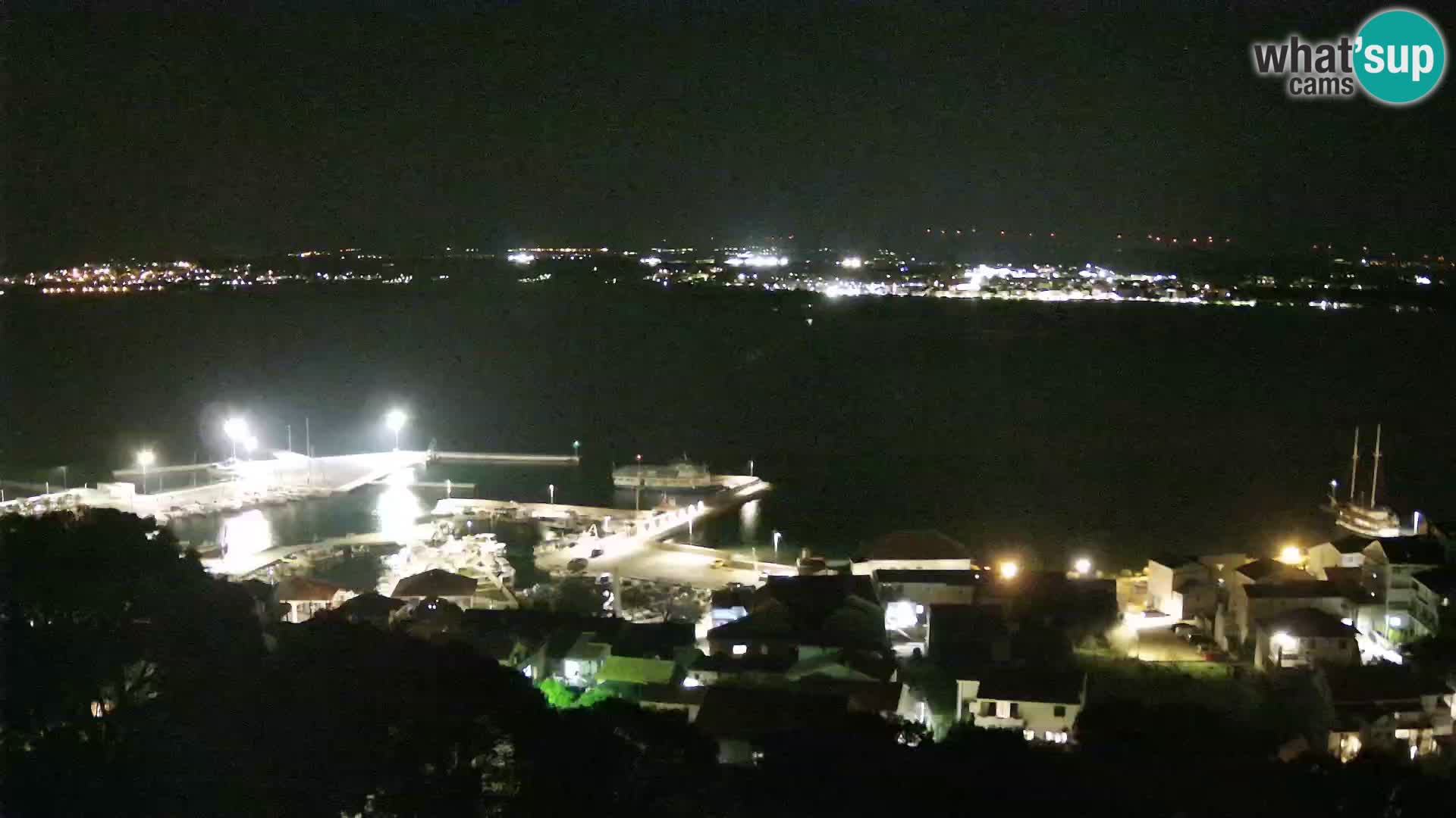 Tkon – Kalvarija – vue sur le canal Pašman