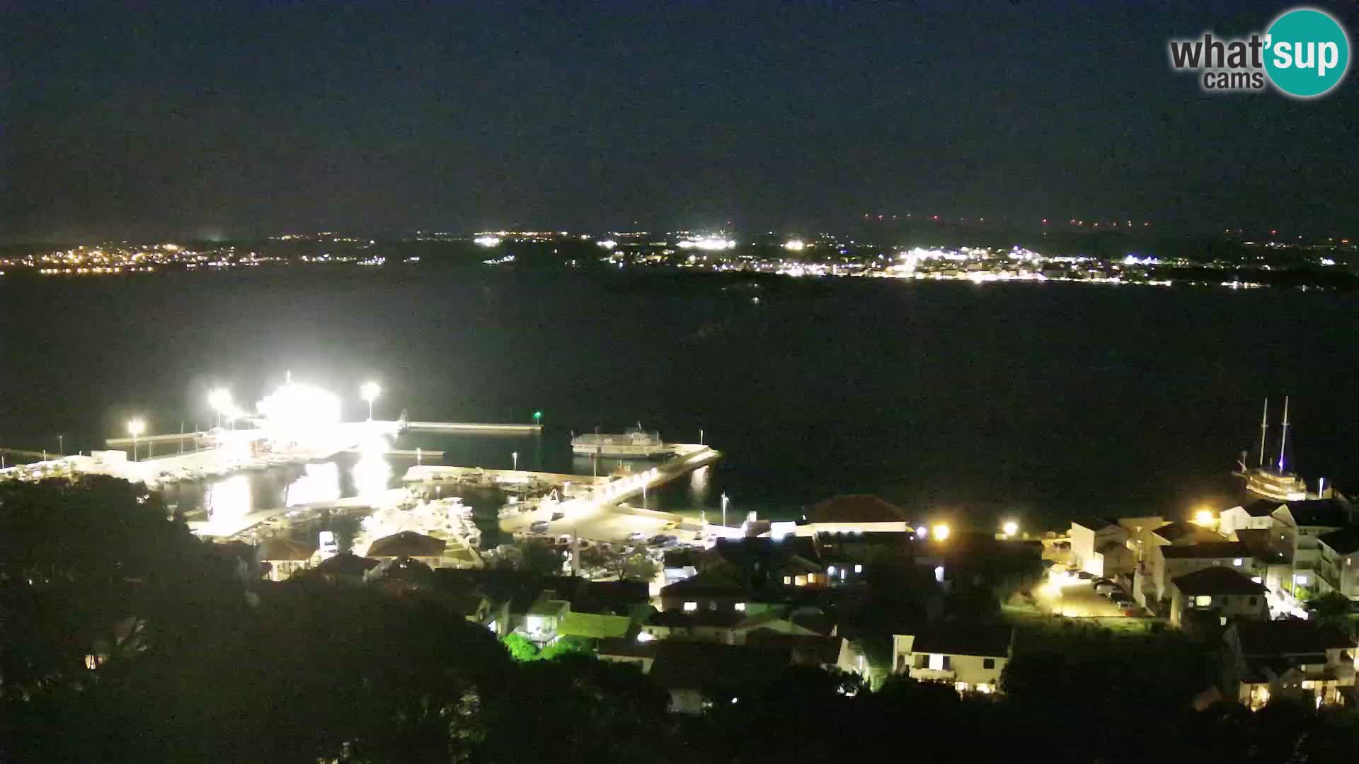 Tkon – Kalvarija – vue sur le canal Pašman