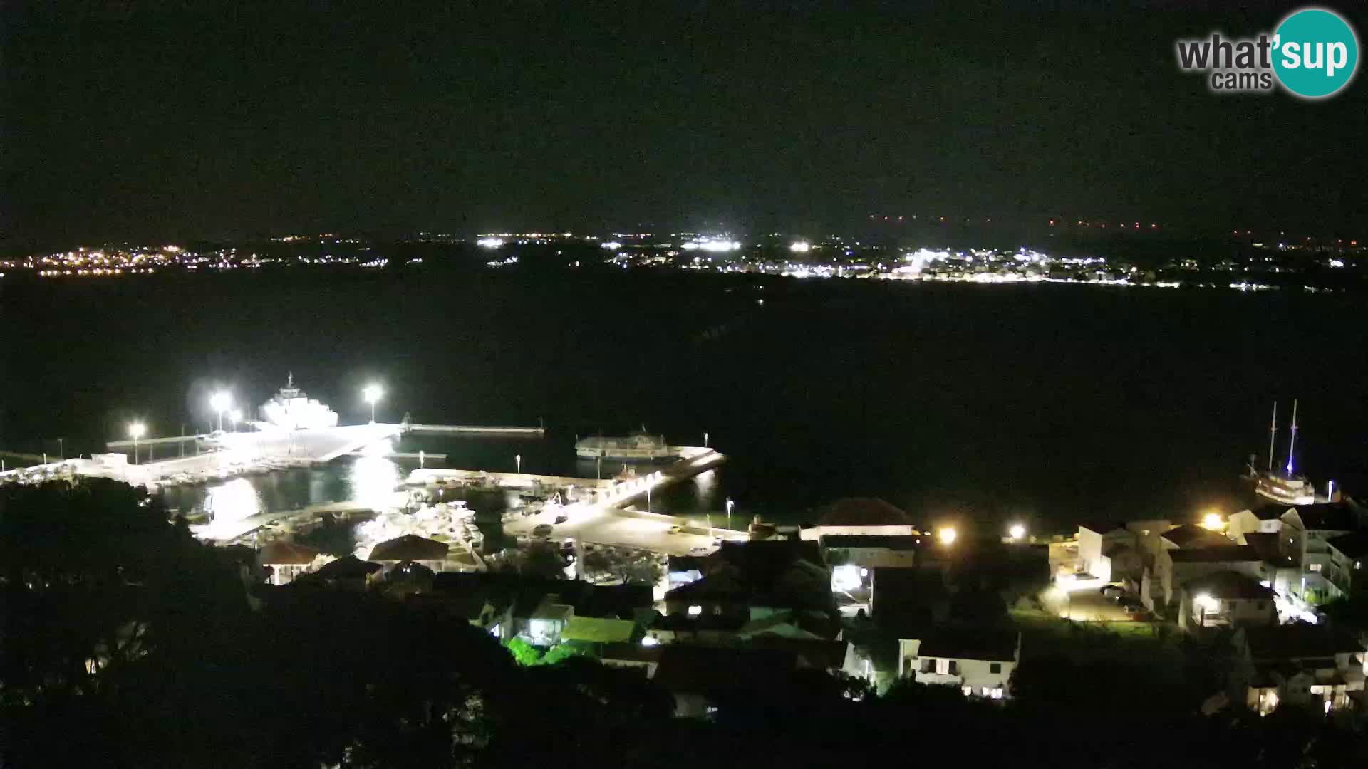 Tkon – Kalvarija – pogled na Pašmanski kanal