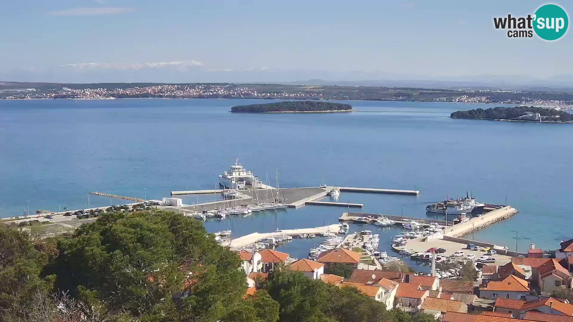 Tkon – Kalvaria – vista del canal de Pašman