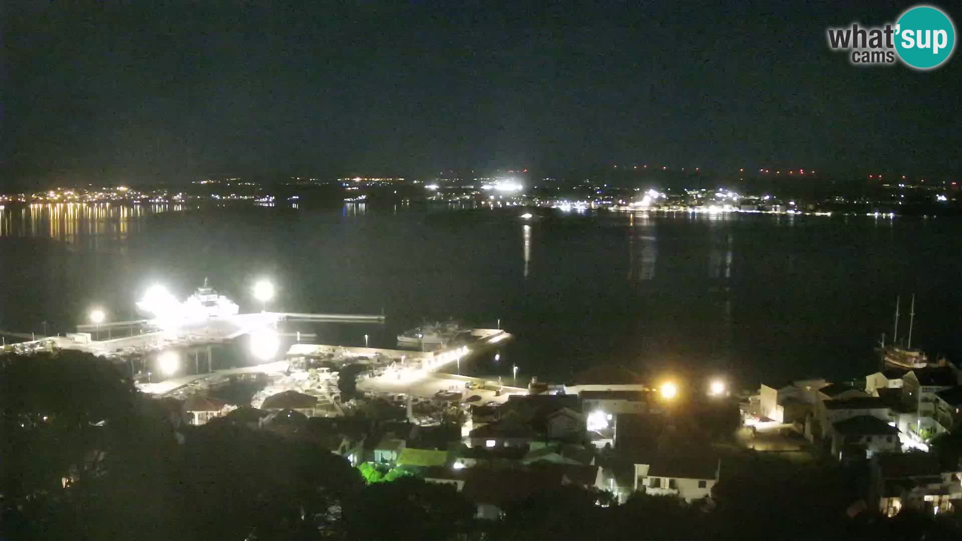 Tkon – Kalvarija – vue sur le canal Pašman