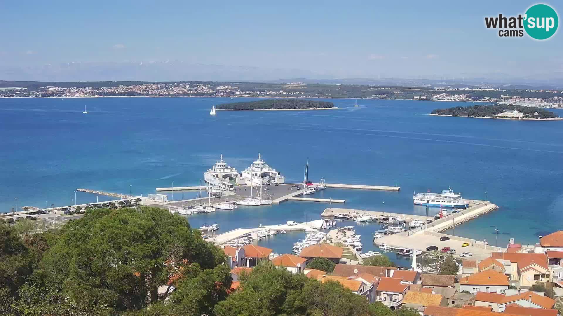 Tkon – Kalvaria – vista del canal de Pašman