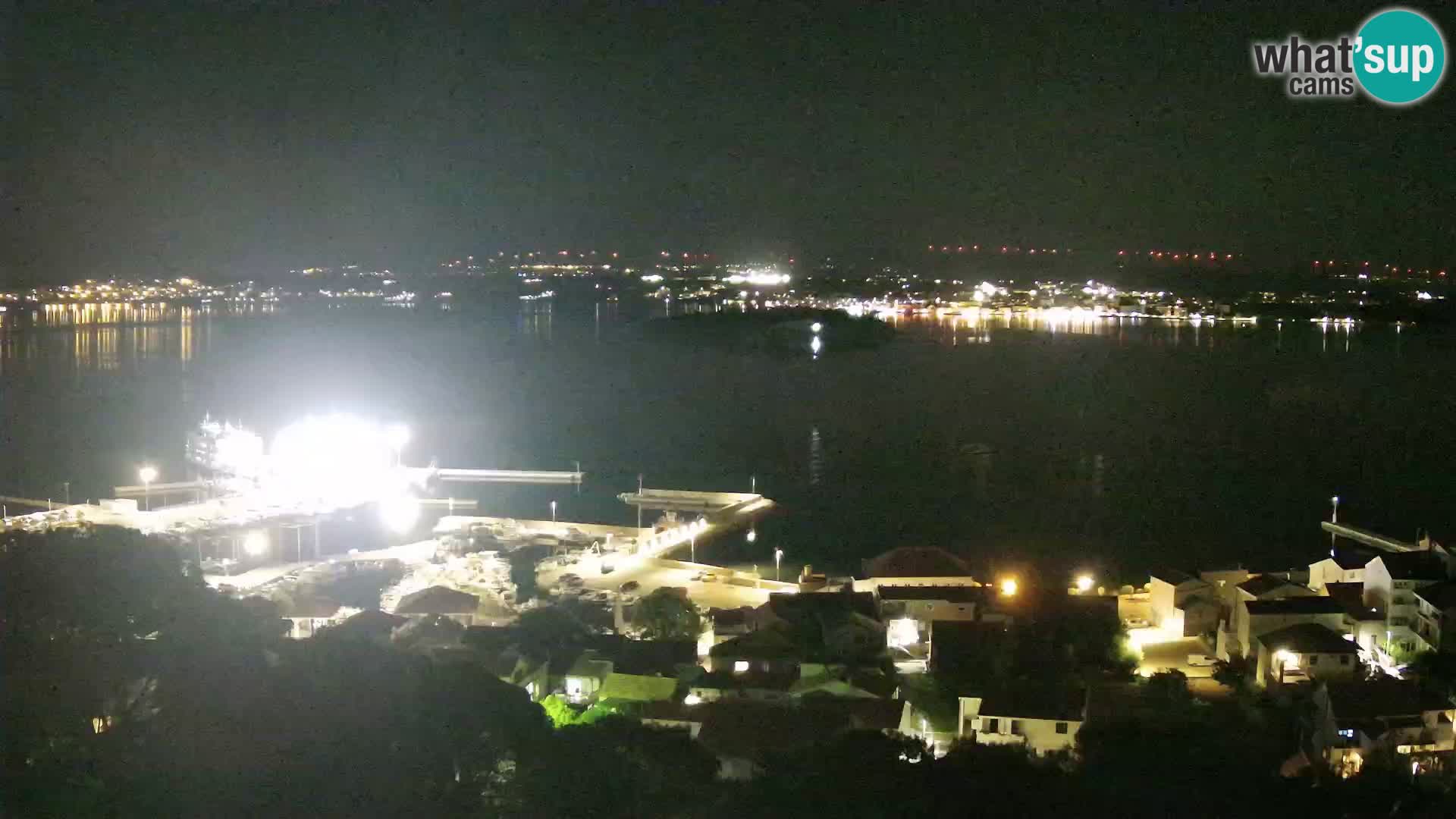 Tkon – Kalvaria – Blick auf Pašman Kanal