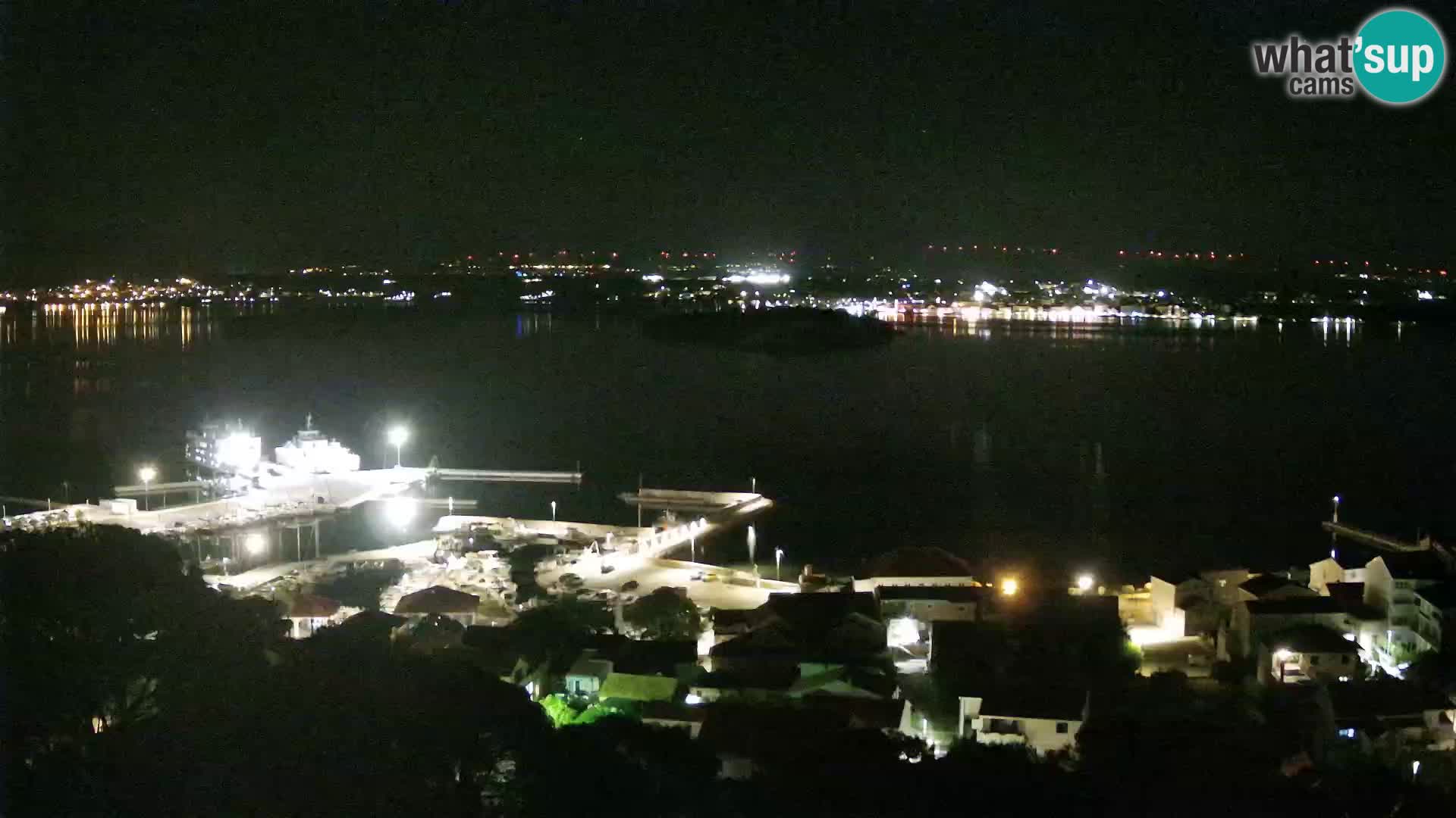 Tkon – Kalvarija – vue sur le canal Pašman