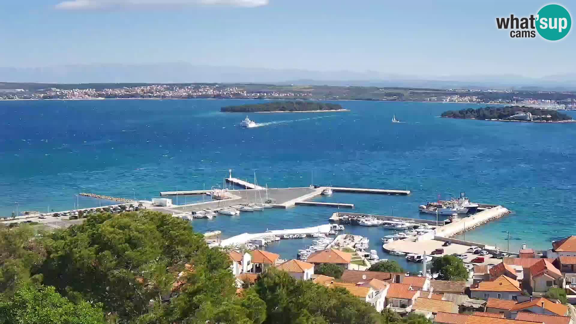 Tkon – Kalvaria – panorama del canale di Pašman