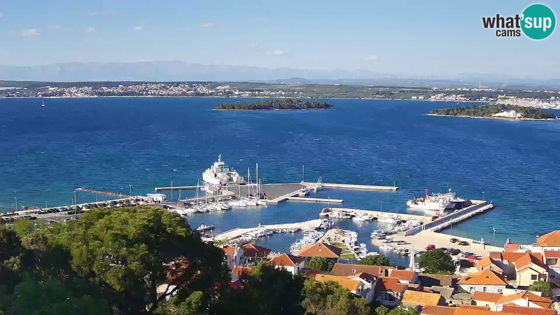 Tkon – Kalvaria – view of Pašman channel