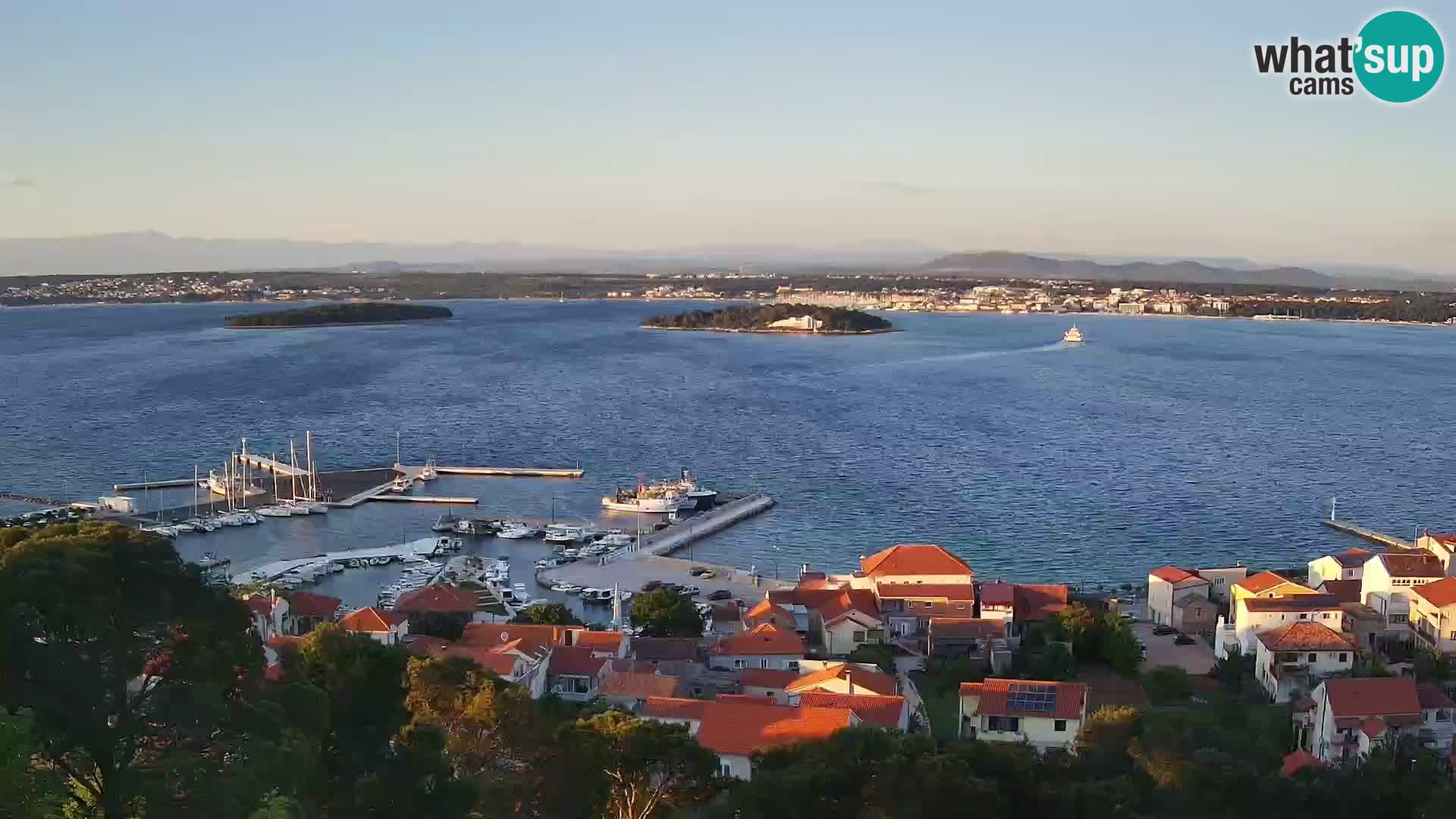 Tkon – Kalvaria – vista del canal de Pašman