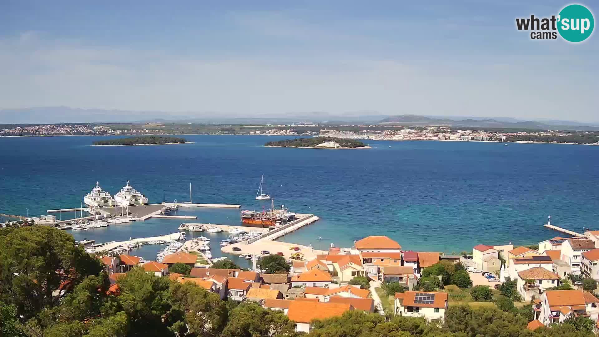 Tkon – Kalvaria – vista del canal de Pašman