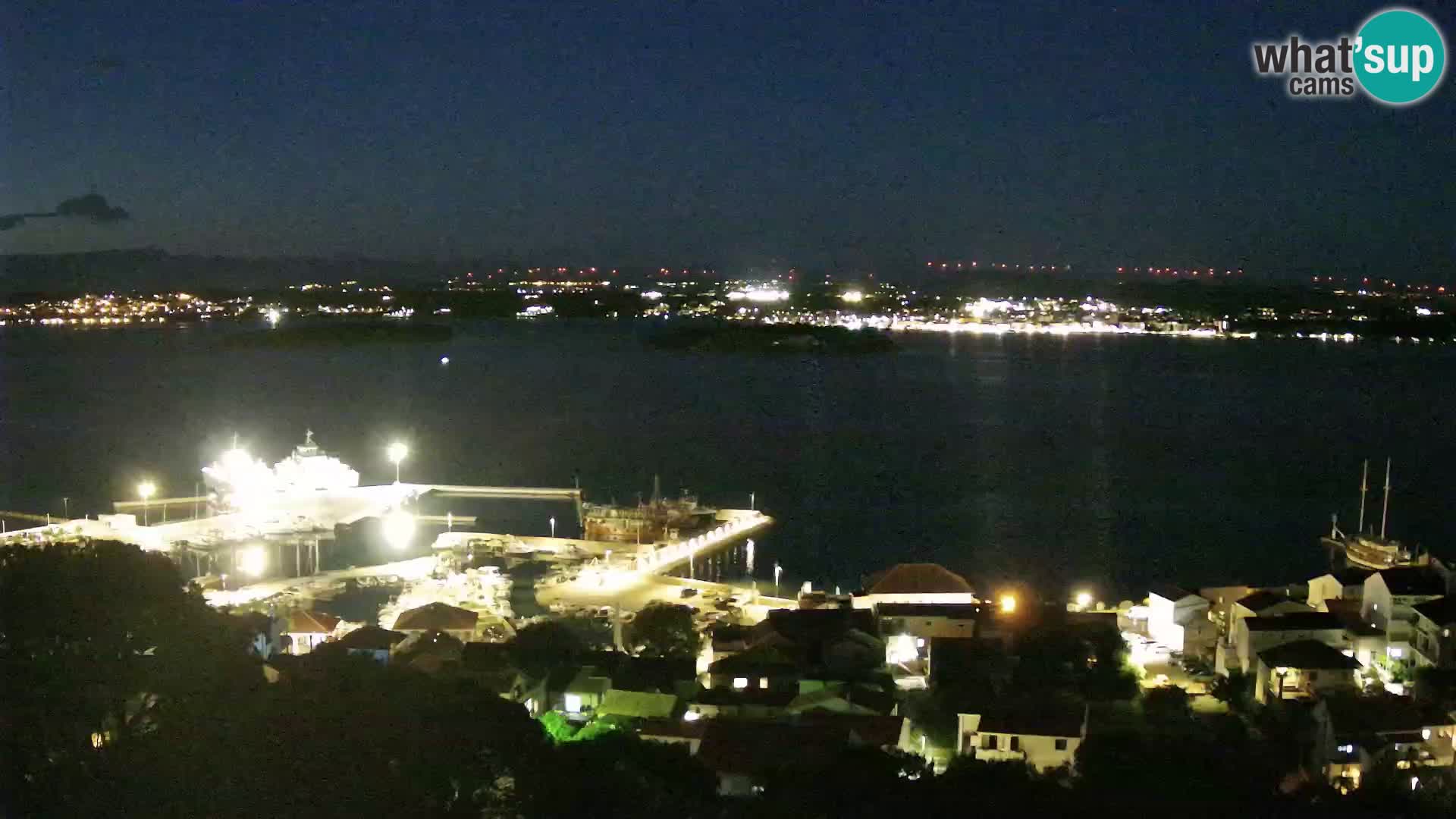 Tkon – Kalvarija – vue sur le canal Pašman