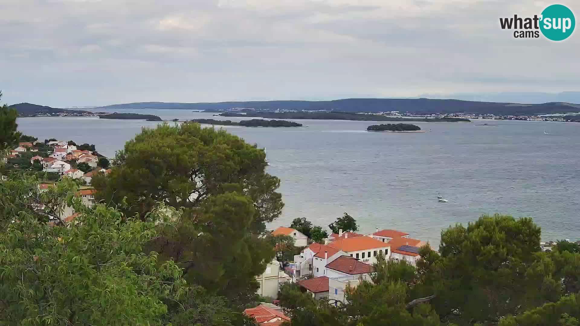 Tkon – Kalvaria – view of Pašman channel