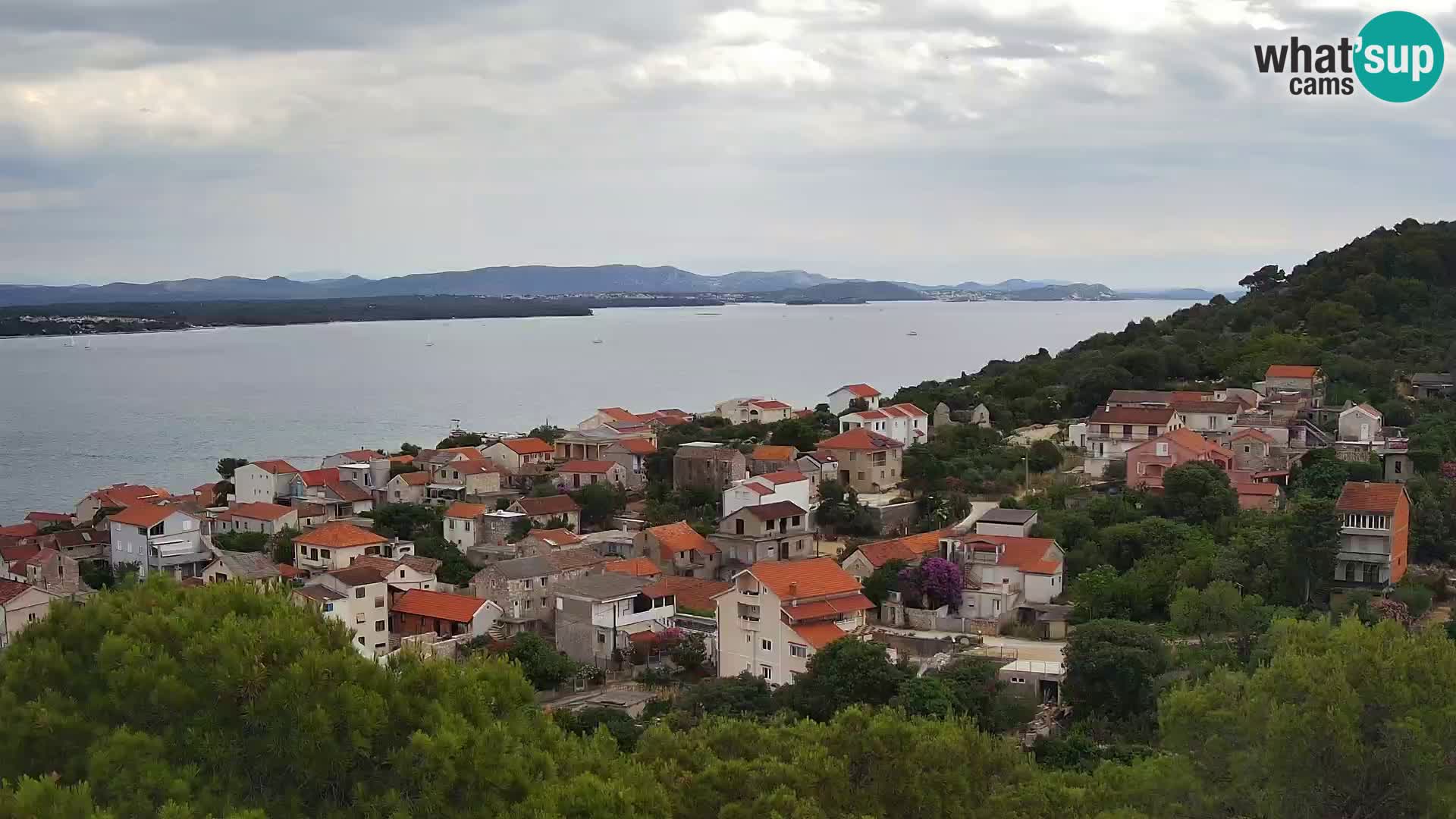 Tkon – Kalvaria – vista del canal de Pašman