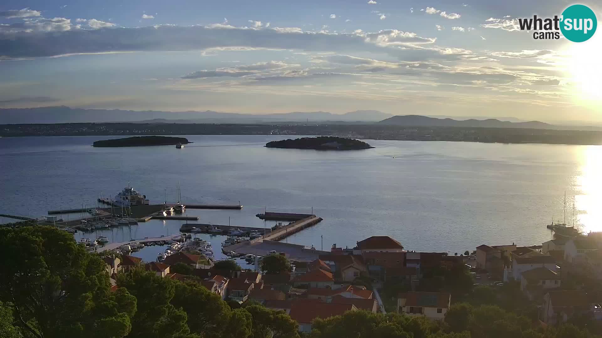 Tkon – Kalvaria – view of Pašman channel