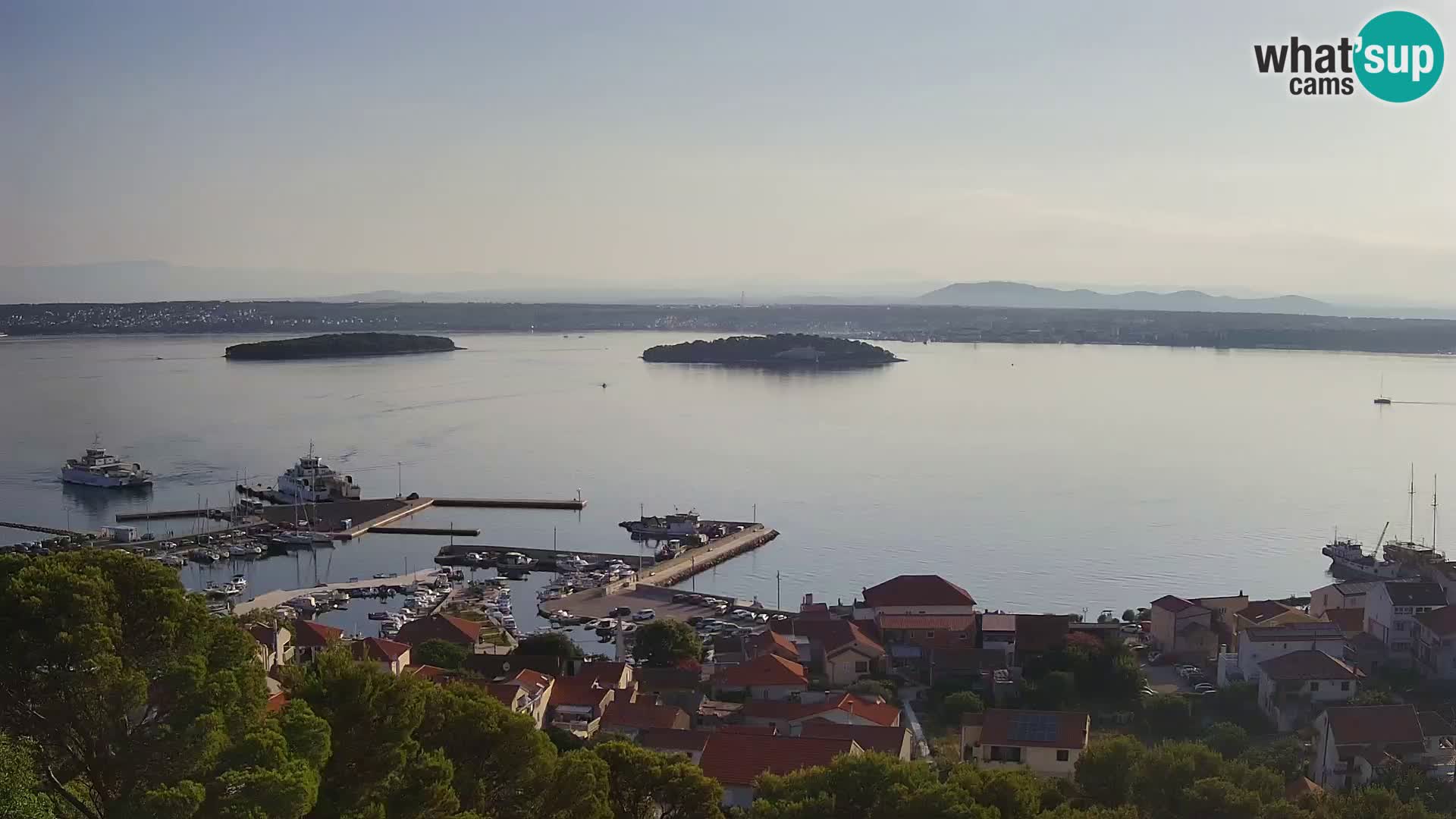 Tkon – Kalvaria – vista del canal de Pašman