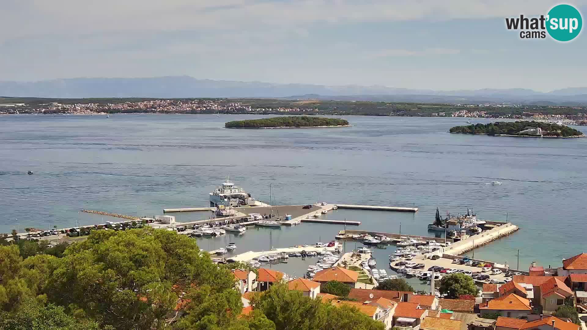 Tkon – Kalvaria – vista del canal de Pašman