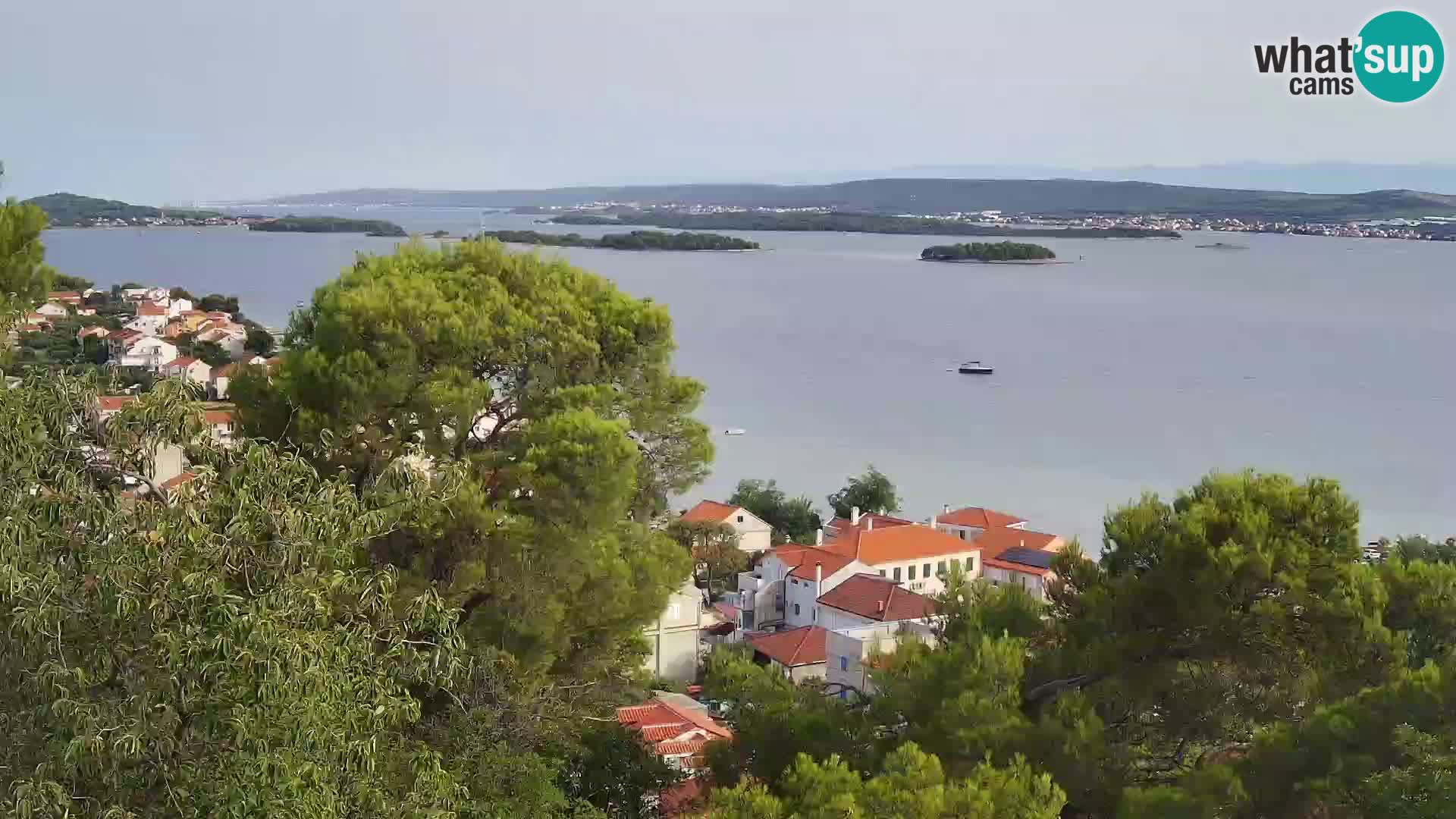 Tkon – Kalvaria – panorama del canale di Pašman