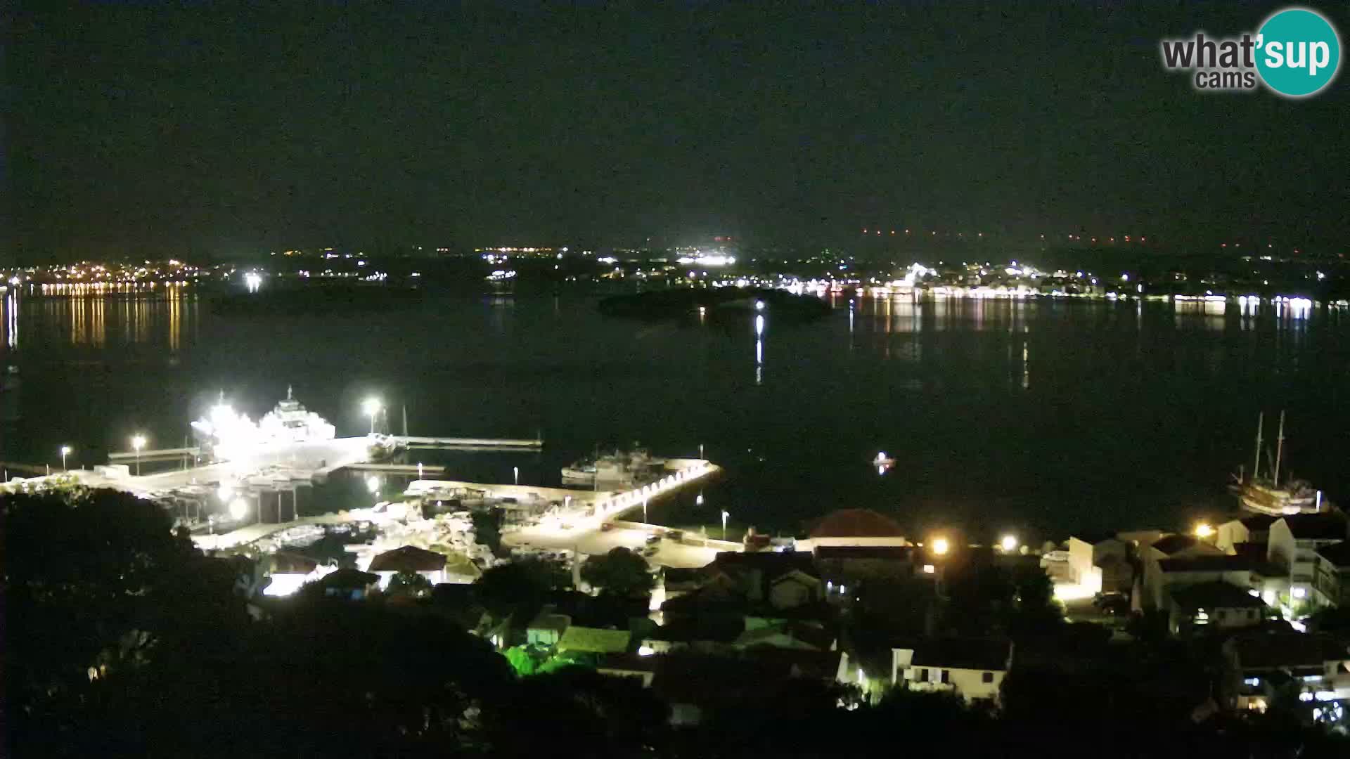 Tkon – Kalvaria – vista del canal de Pašman
