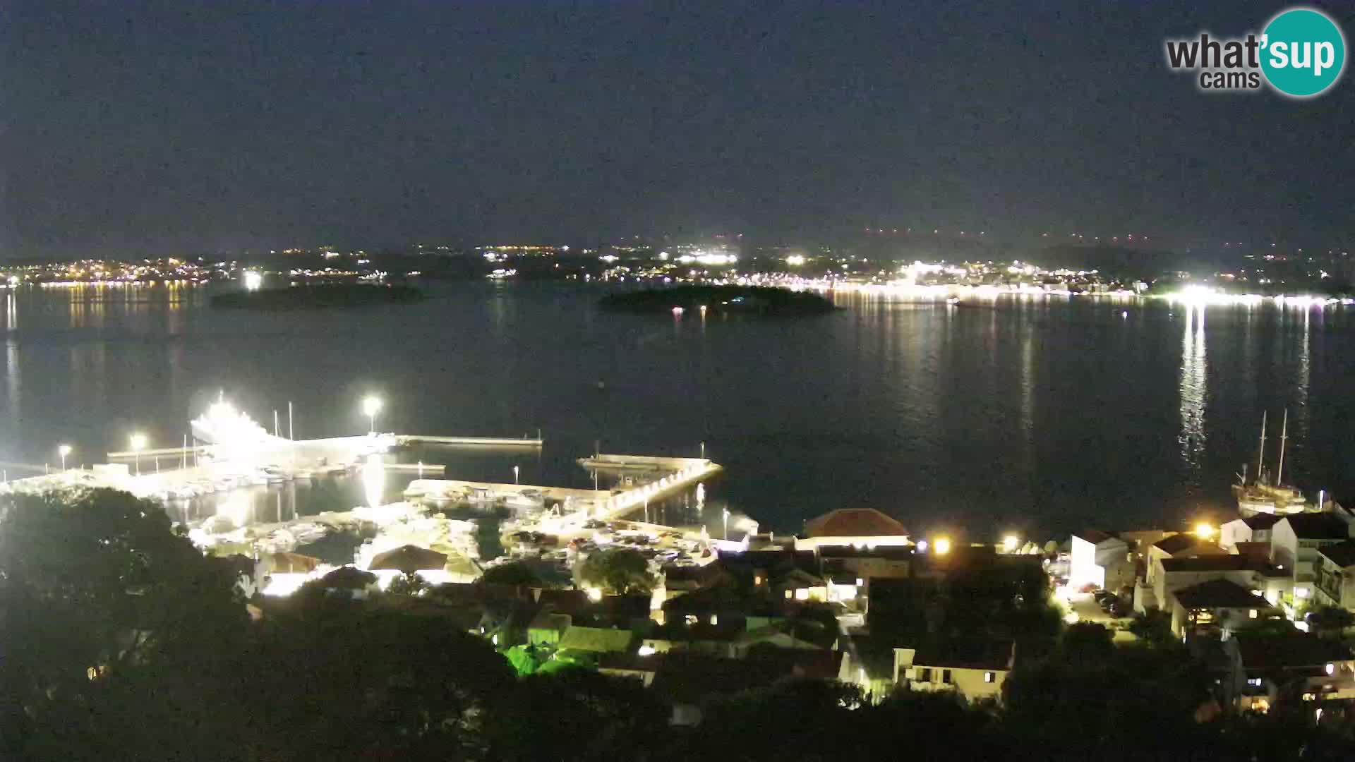 Tkon – Kalvaria – Blick auf Pašman Kanal