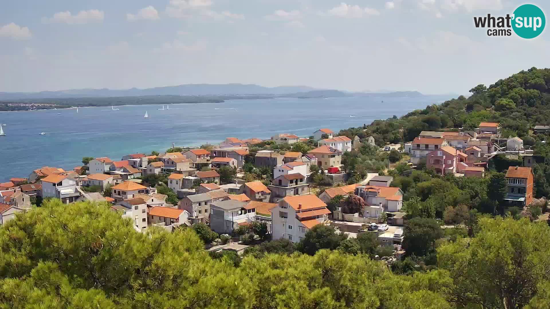 Tkon – Kalvaria – vista del canal de Pašman