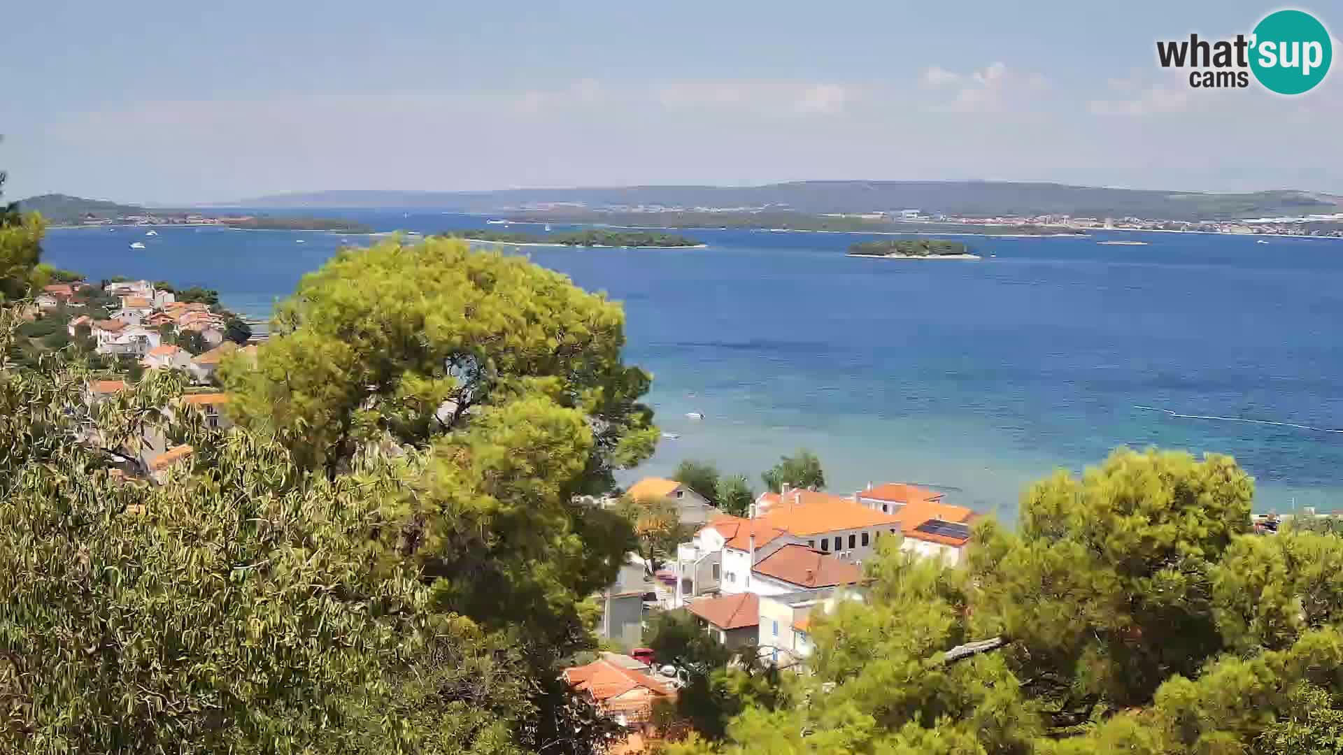 Tkon – Kalvaria – Blick auf Pašman Kanal