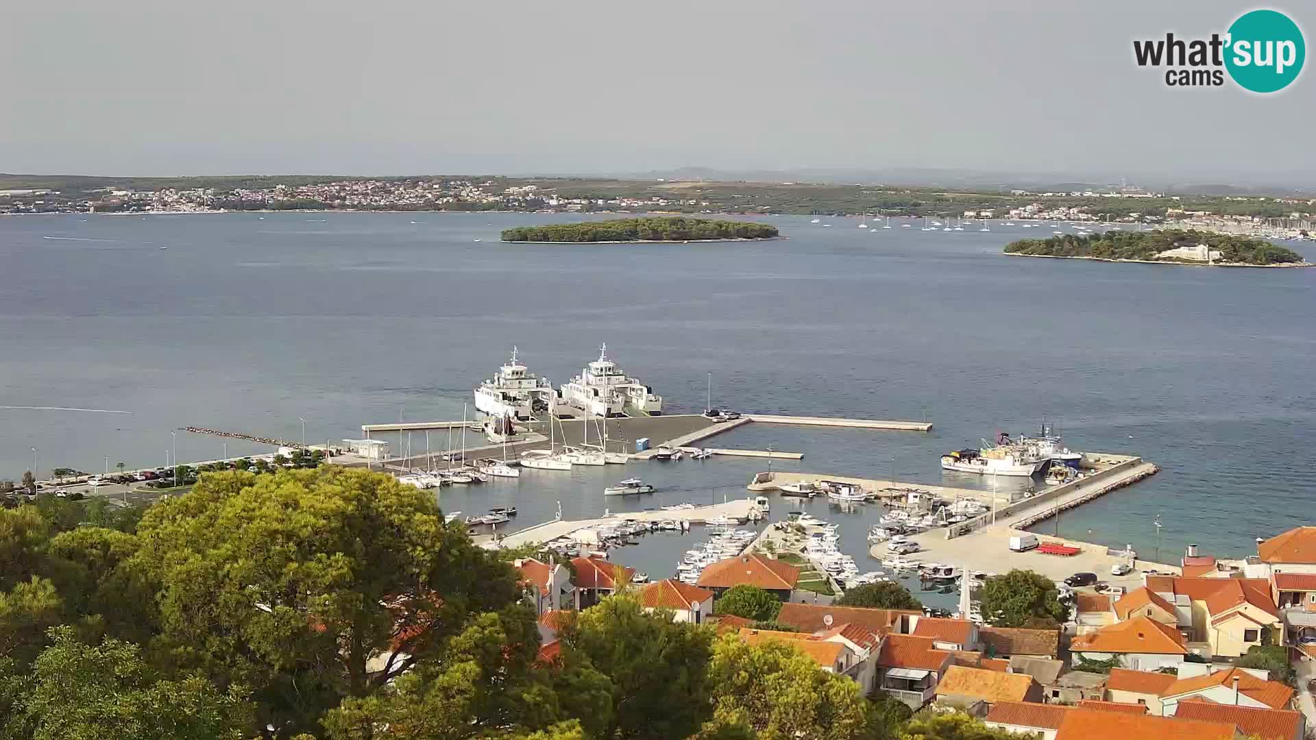 Tkon – Kalvaria – vista del canal de Pašman