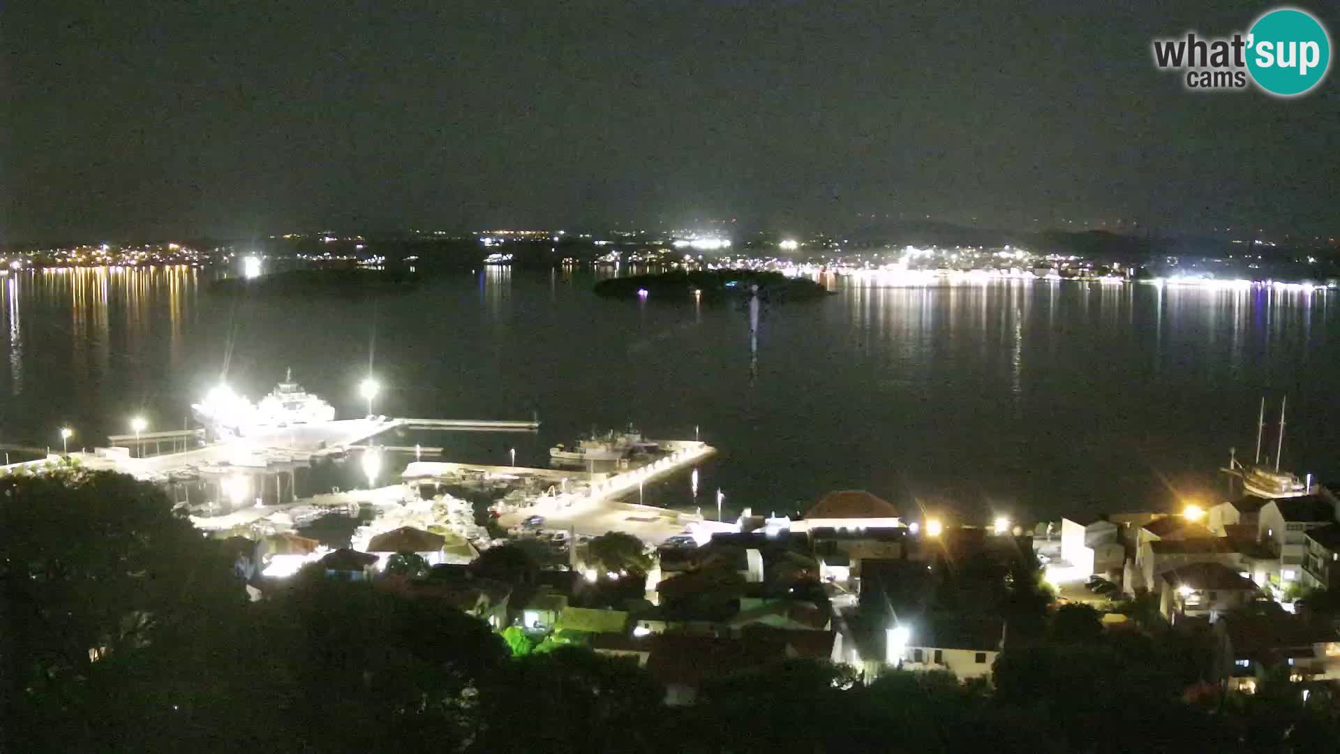 Tkon – Kalvaria – view of Pašman channel