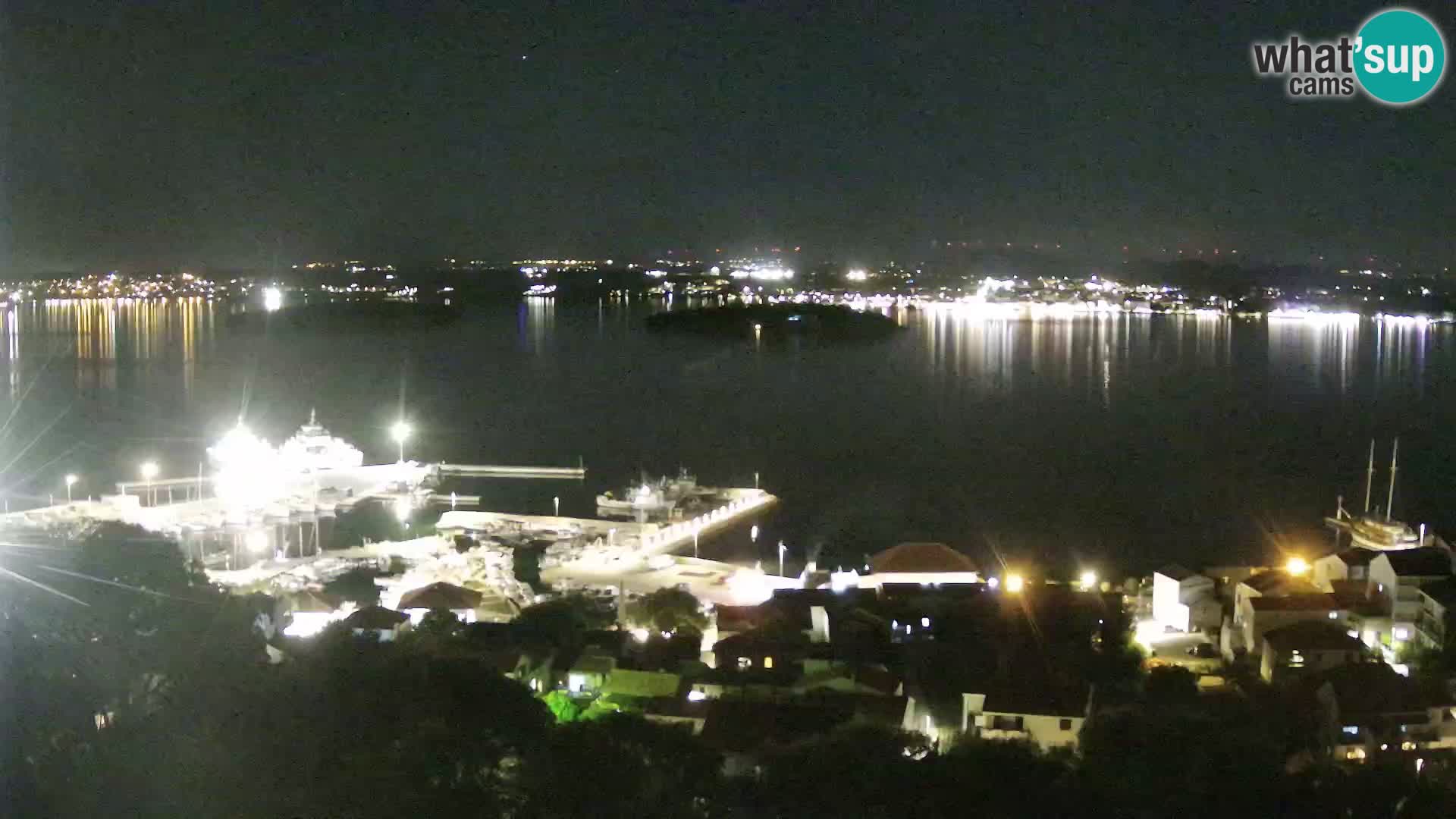 Tkon – Kalvaria – panorama del canale di Pašman