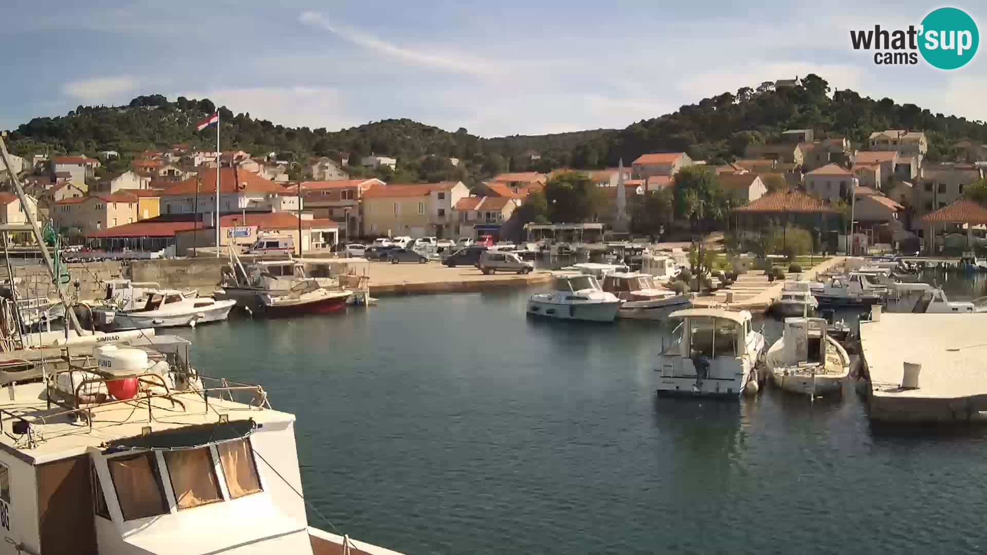 Web kamera Tkon – marina i grad