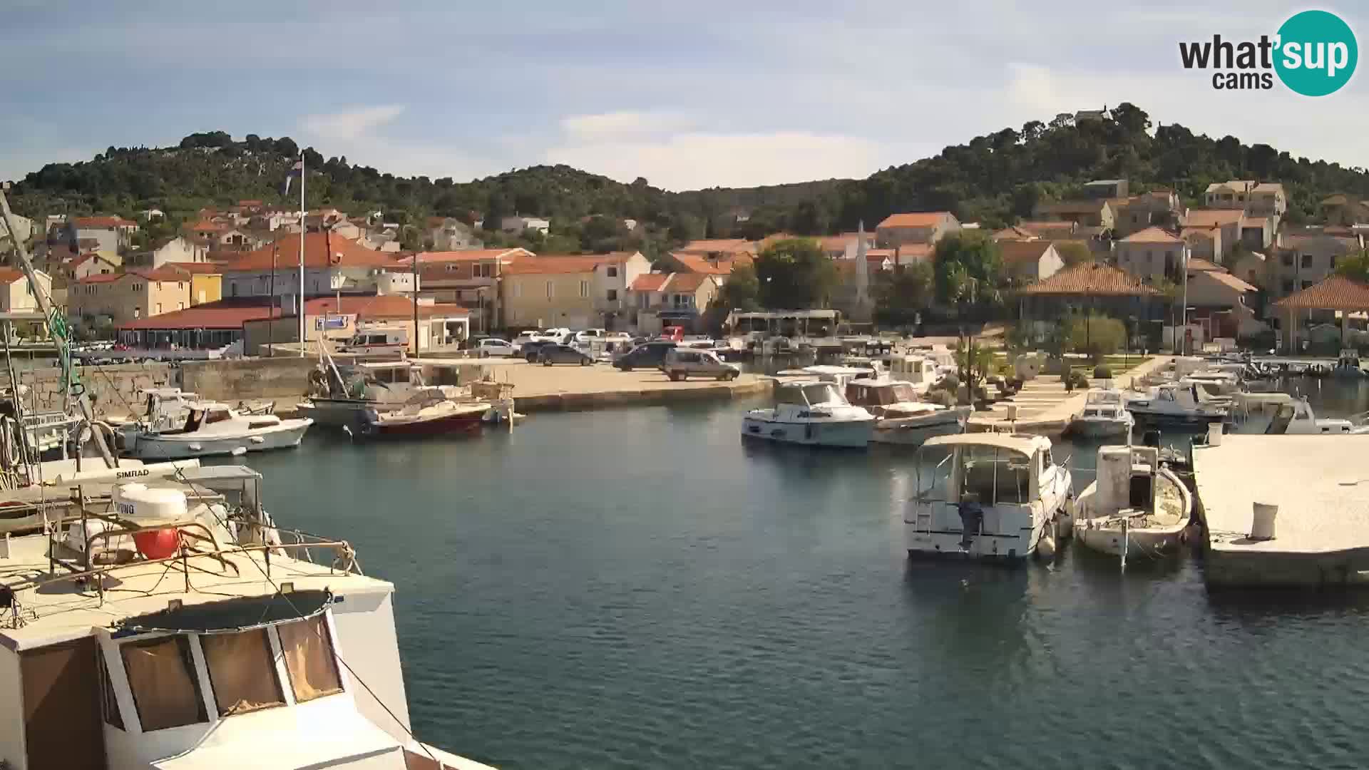 Web kamera Tkon – marina i grad