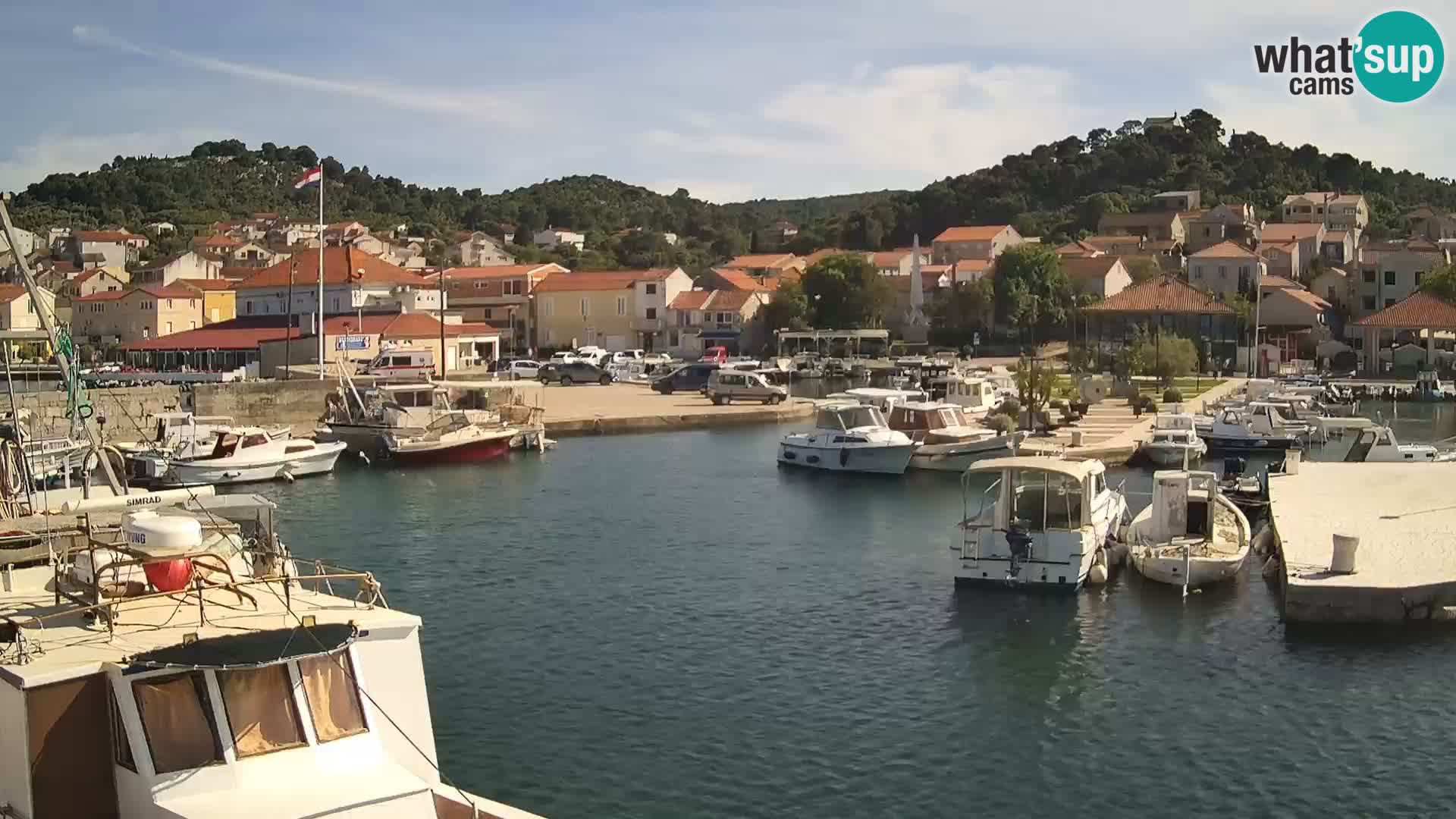 Web kamera Tkon – marina i grad