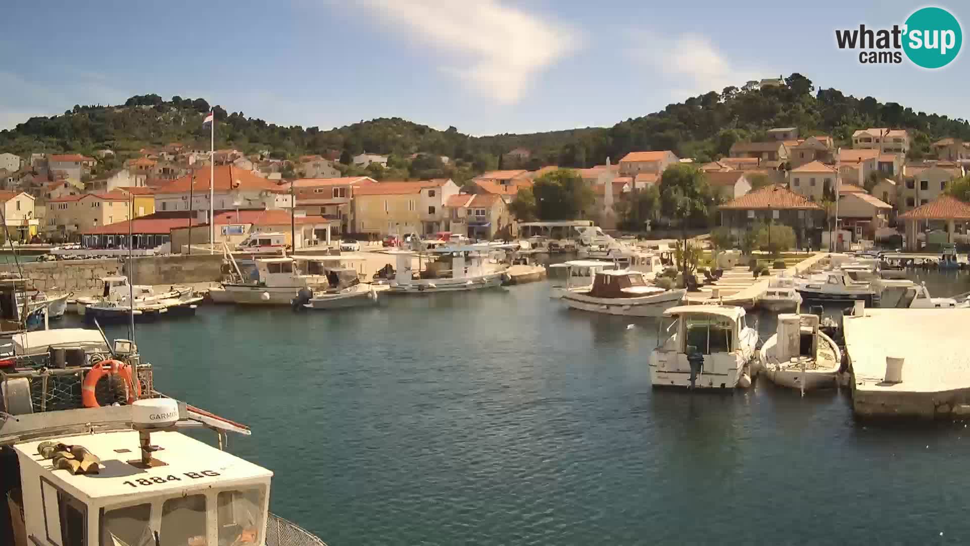 Web kamera Tkon – marina i grad