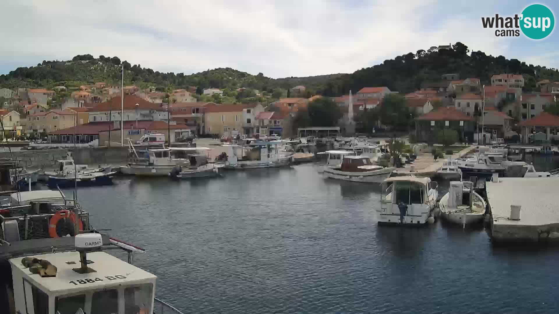 Web kamera Tkon – marina i grad