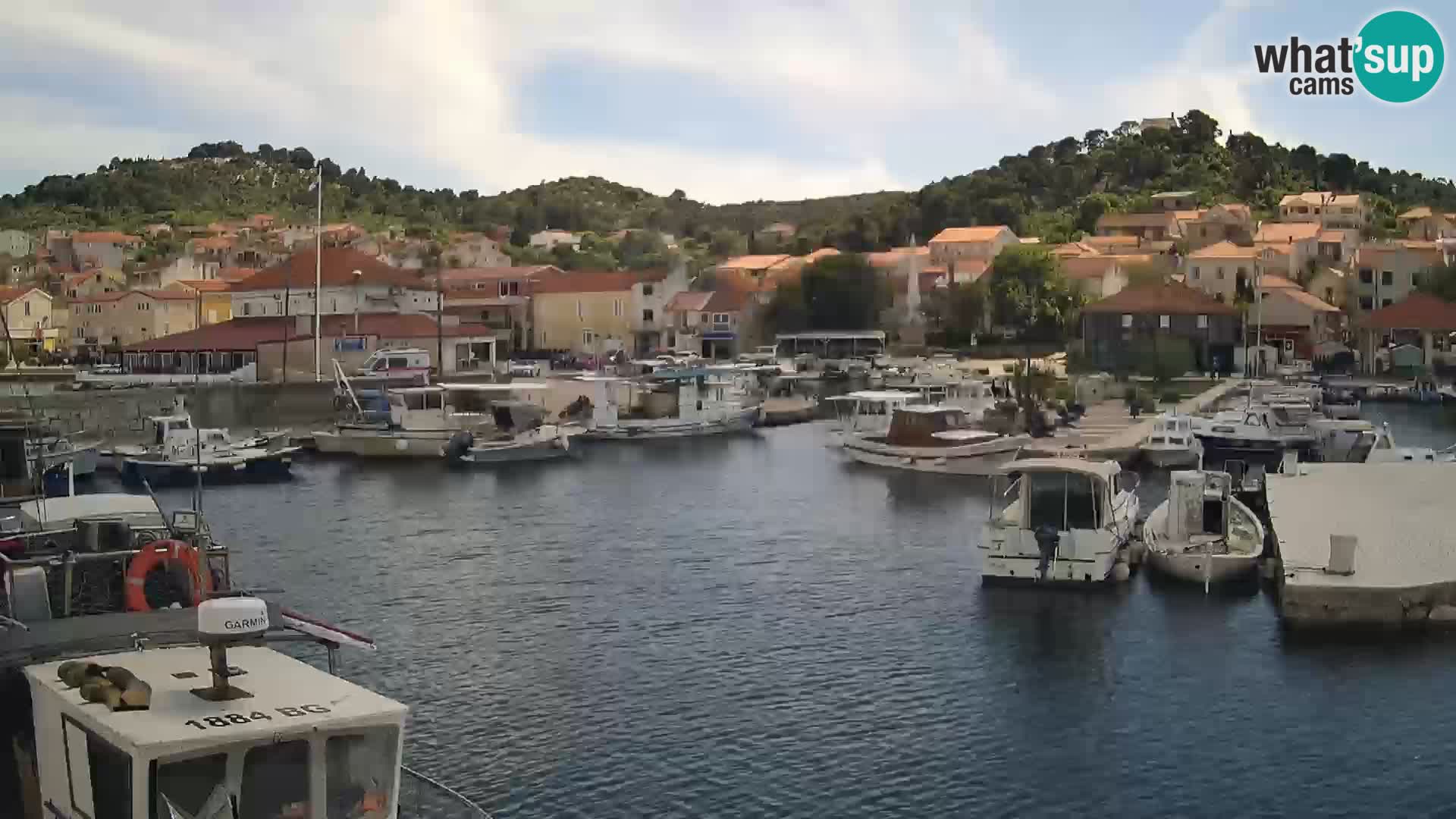 Web kamera Tkon – marina i grad