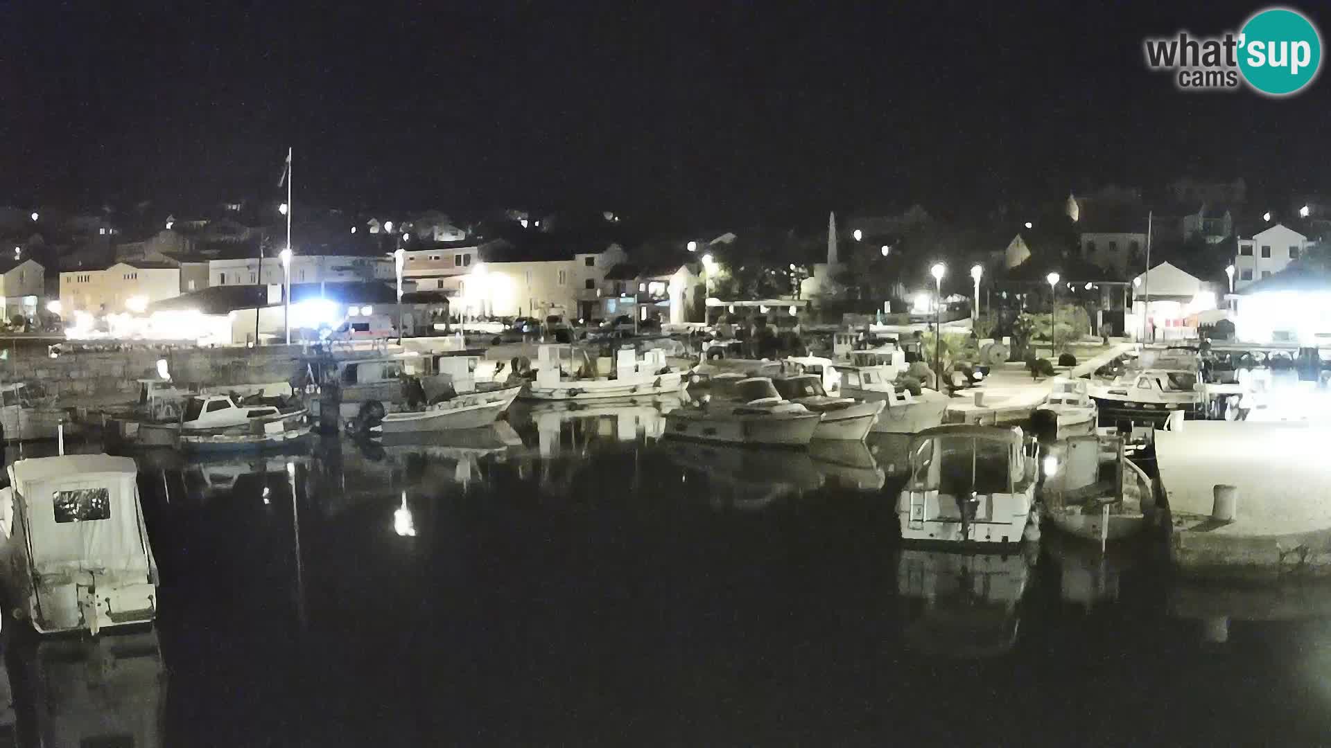 Spletna kamera Tkon – Marina in mesto